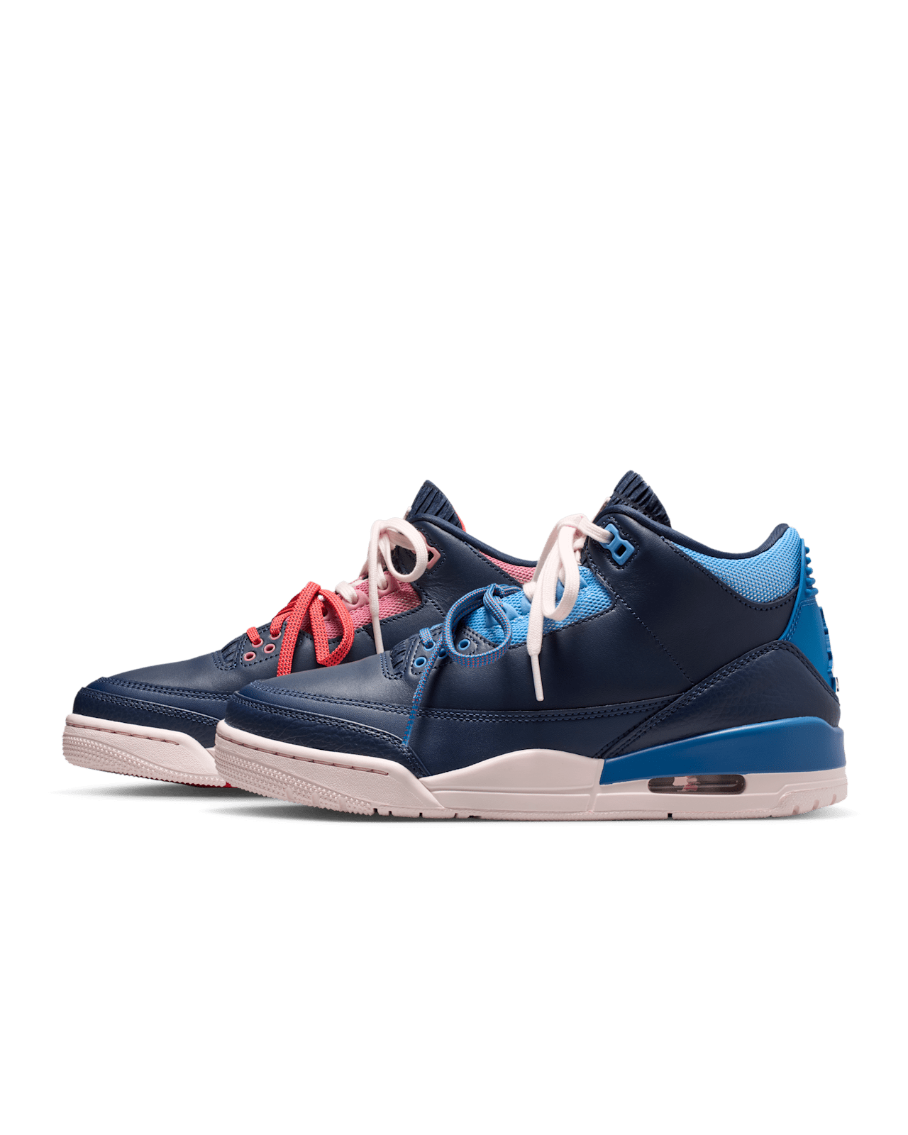 วันเปิดตัว Air Jordan 3 "Sport Renaissance" "Obsidian and Track Red" ผู้หญิง (CK9246-400)