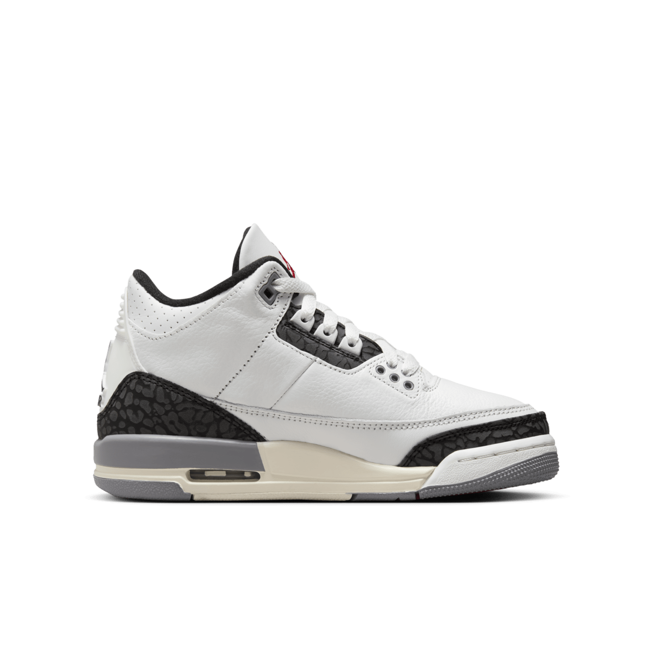 วันเปิดตัว Air Jordan 3 Retro "Cement Grey" ด็กโต (DM0967-106)