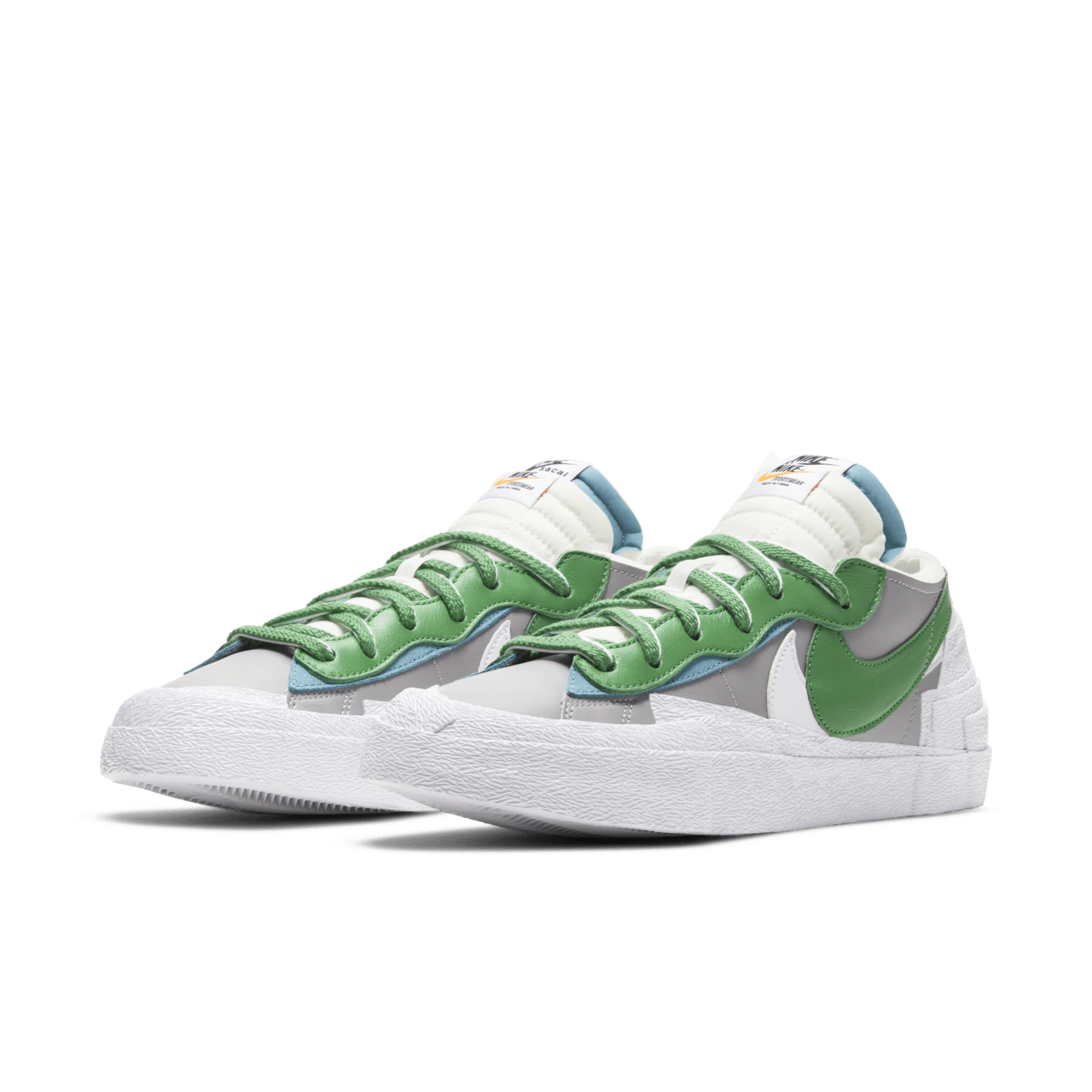 Ημερομηνία κυκλοφορίας του Blazer Low x sacai "Classic Green"