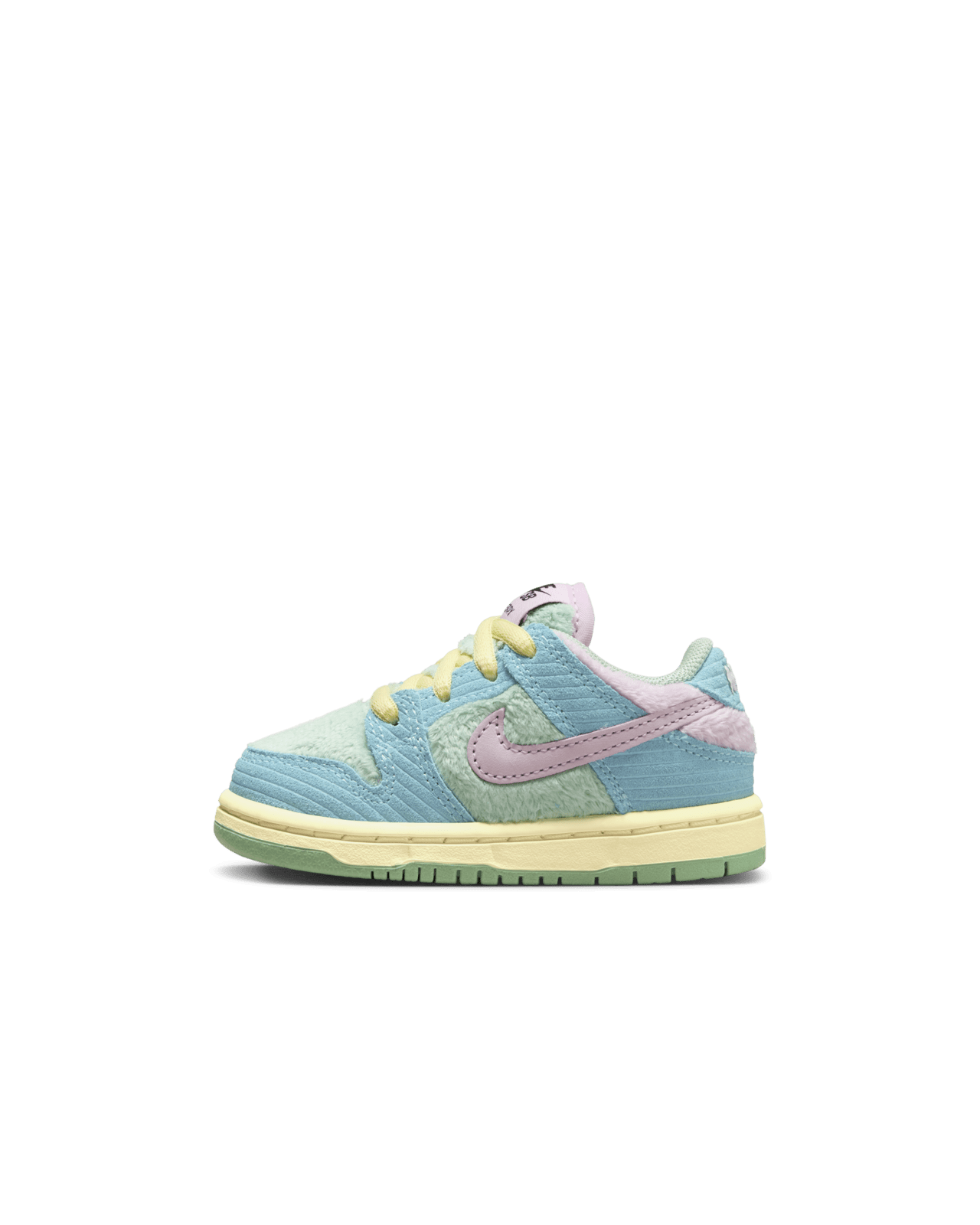 Toddler Nike SB Dunk Low Pro x Verdy 'Blue Gaze and Enamel Green' (FZ7195-400) Release Date