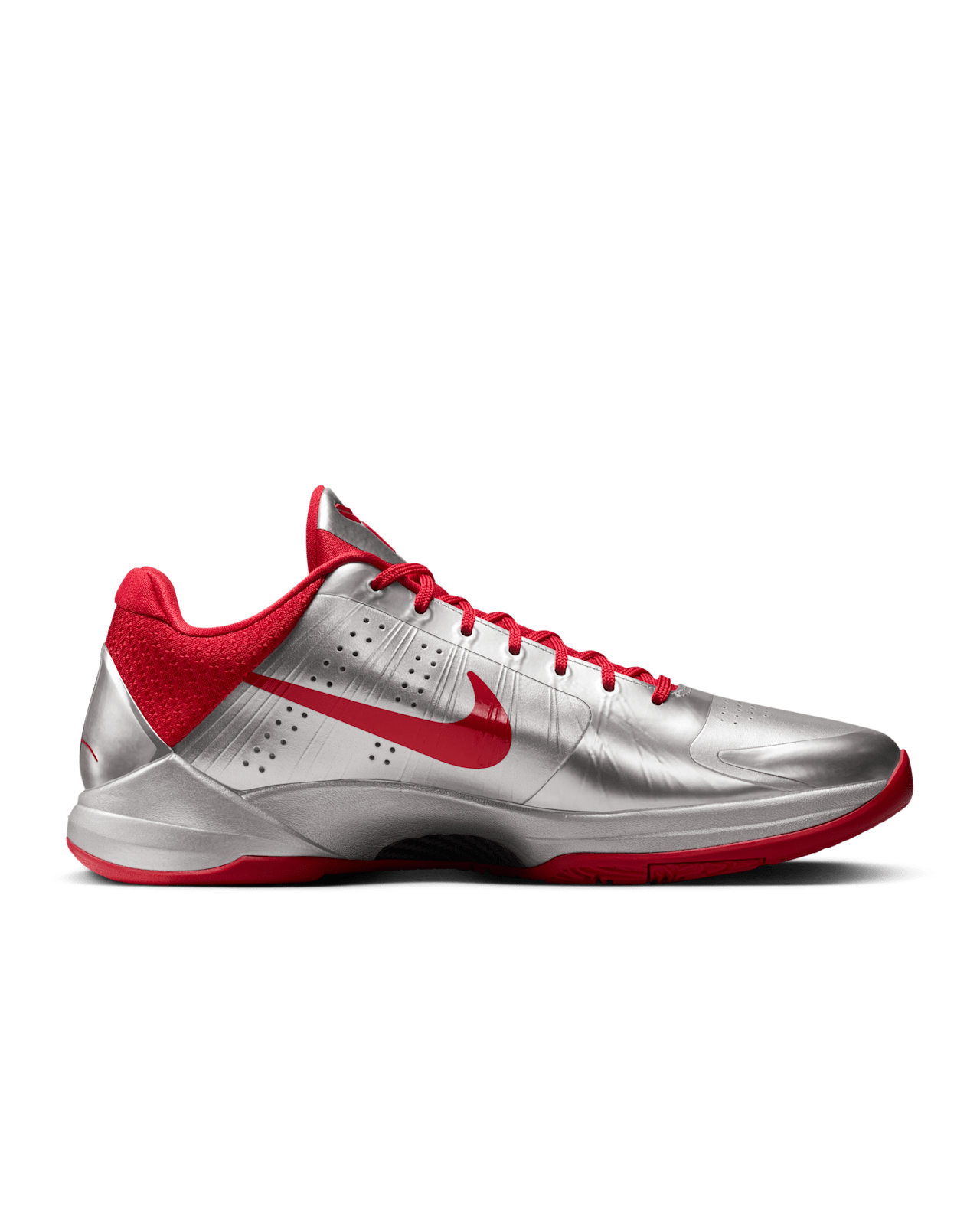 Kobe 5 Protro x Caitlin Clark "Rookie of the Year" 'Metallic Silver and University Red' (IV2712-001) Release Date 
