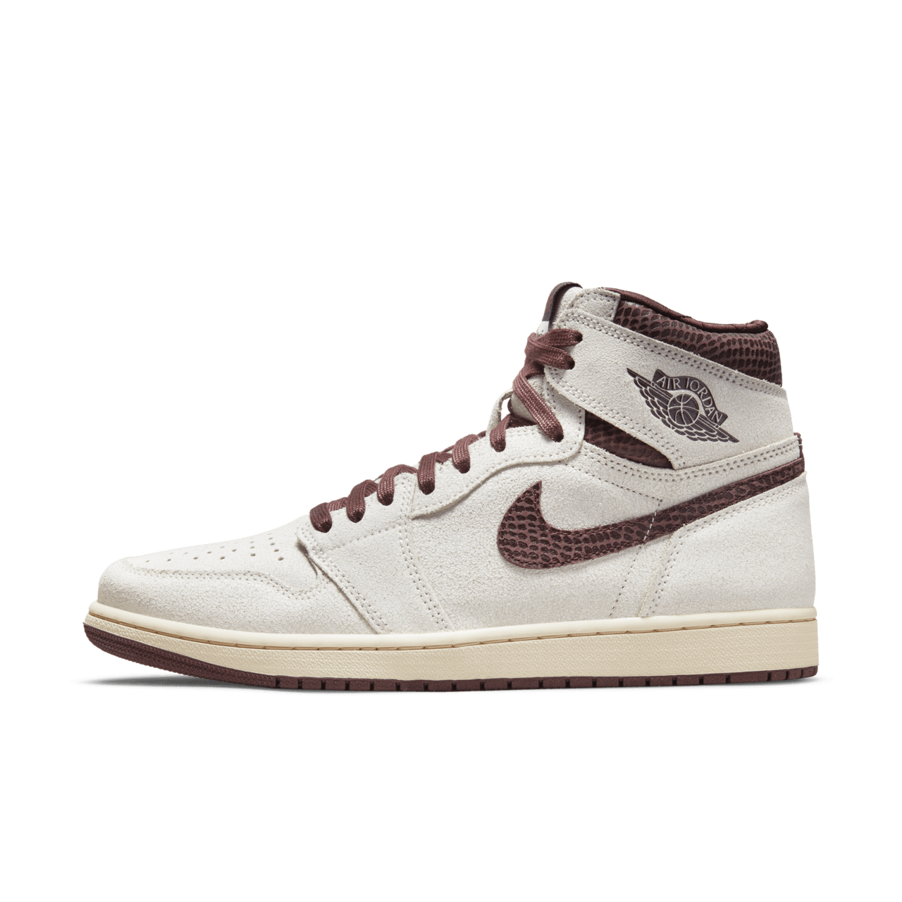 Air Jordan 1 x A Ma Maniere Sail and Burgundy DO7097 100 Release Date. Nike SNKRS