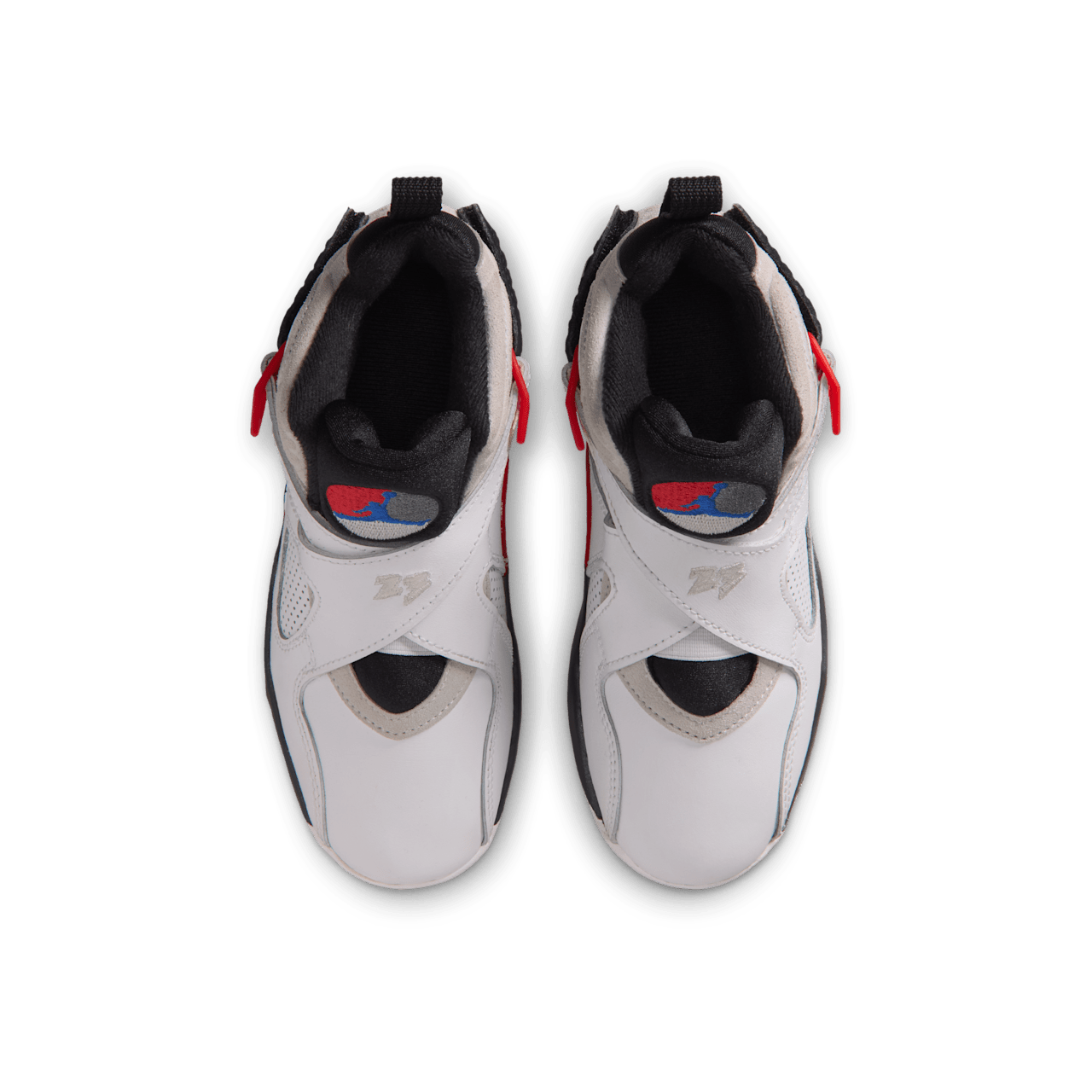 Little Kids' Jordan 8 'White and True Red' (305369-100)