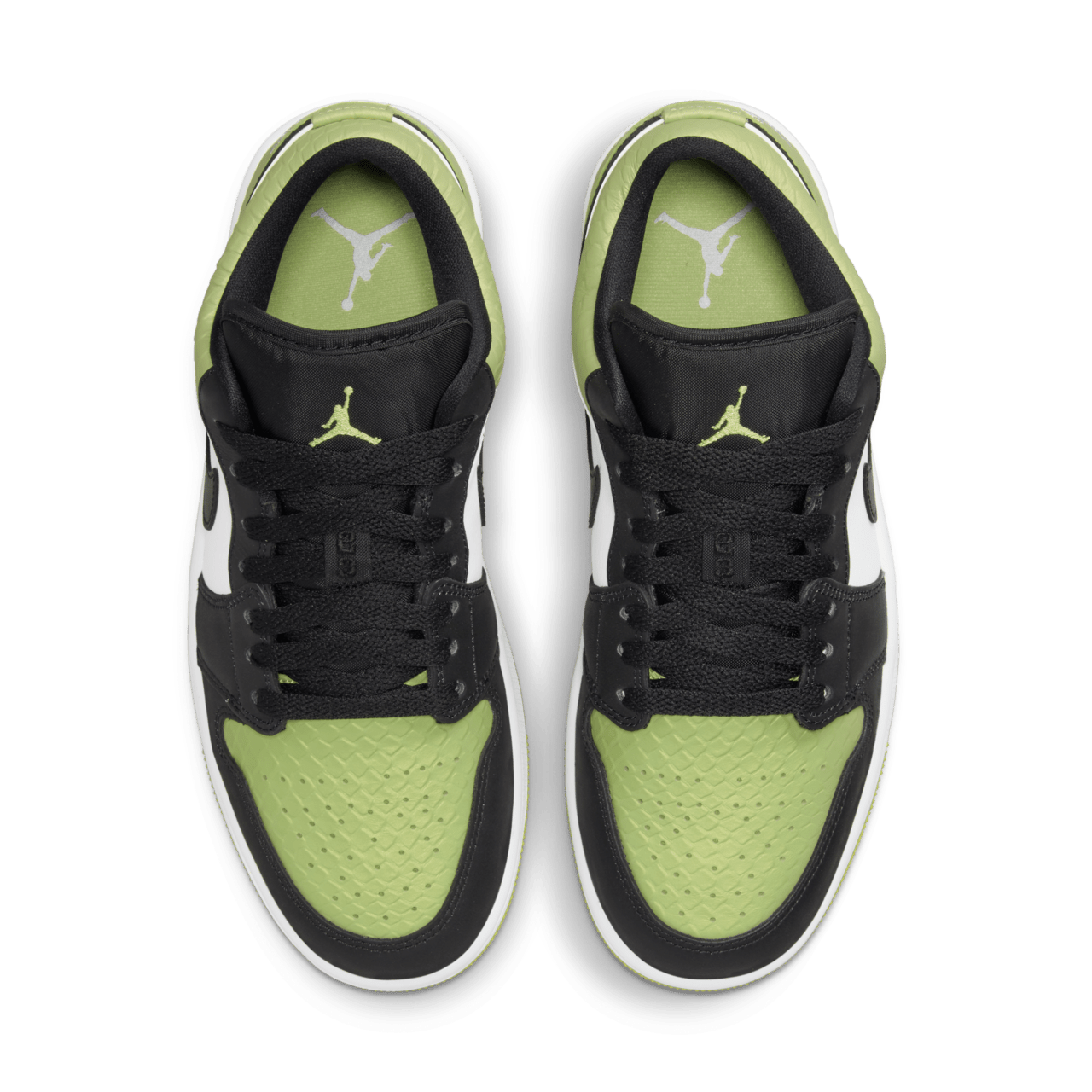 วันเปิดตัว Air Jordan 1 Low "Vivid Green and Black" (DX4446-301)