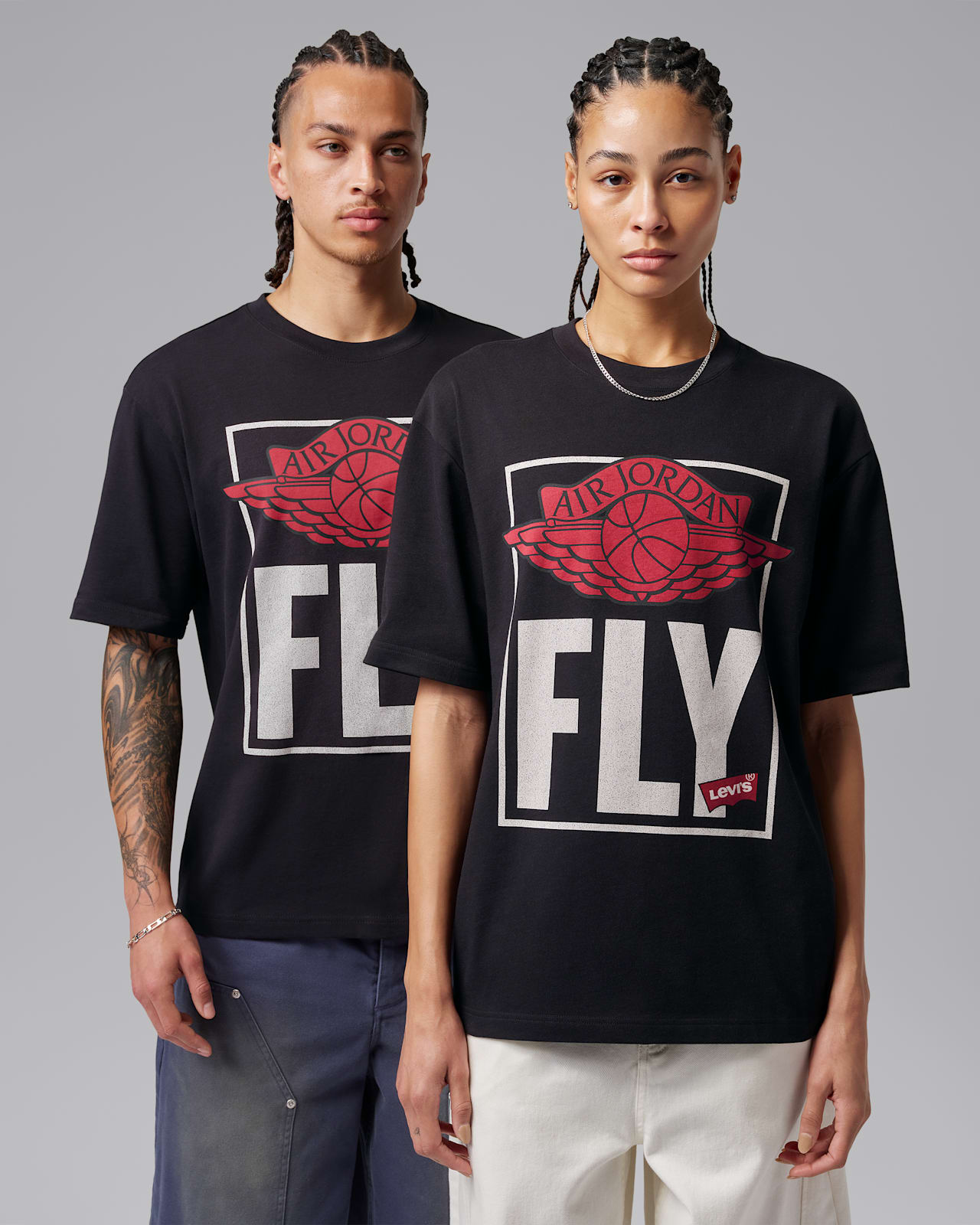 Take a look at Jordan x Levi's® Apparel Collection. Nike SNKRS