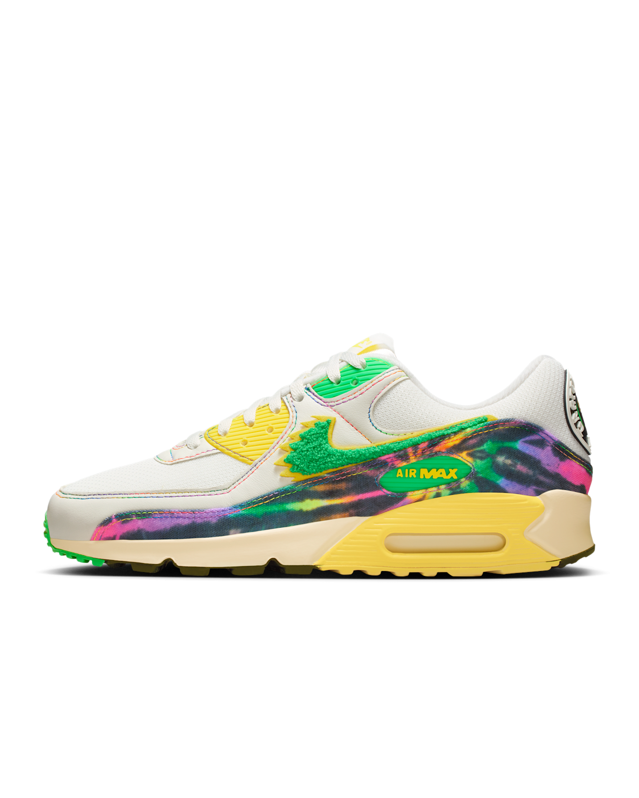 Air Max 90 x University of Oregon x Grateful Dead 'Green Shock and Yellow Strike' (IM2511-100) Release Date