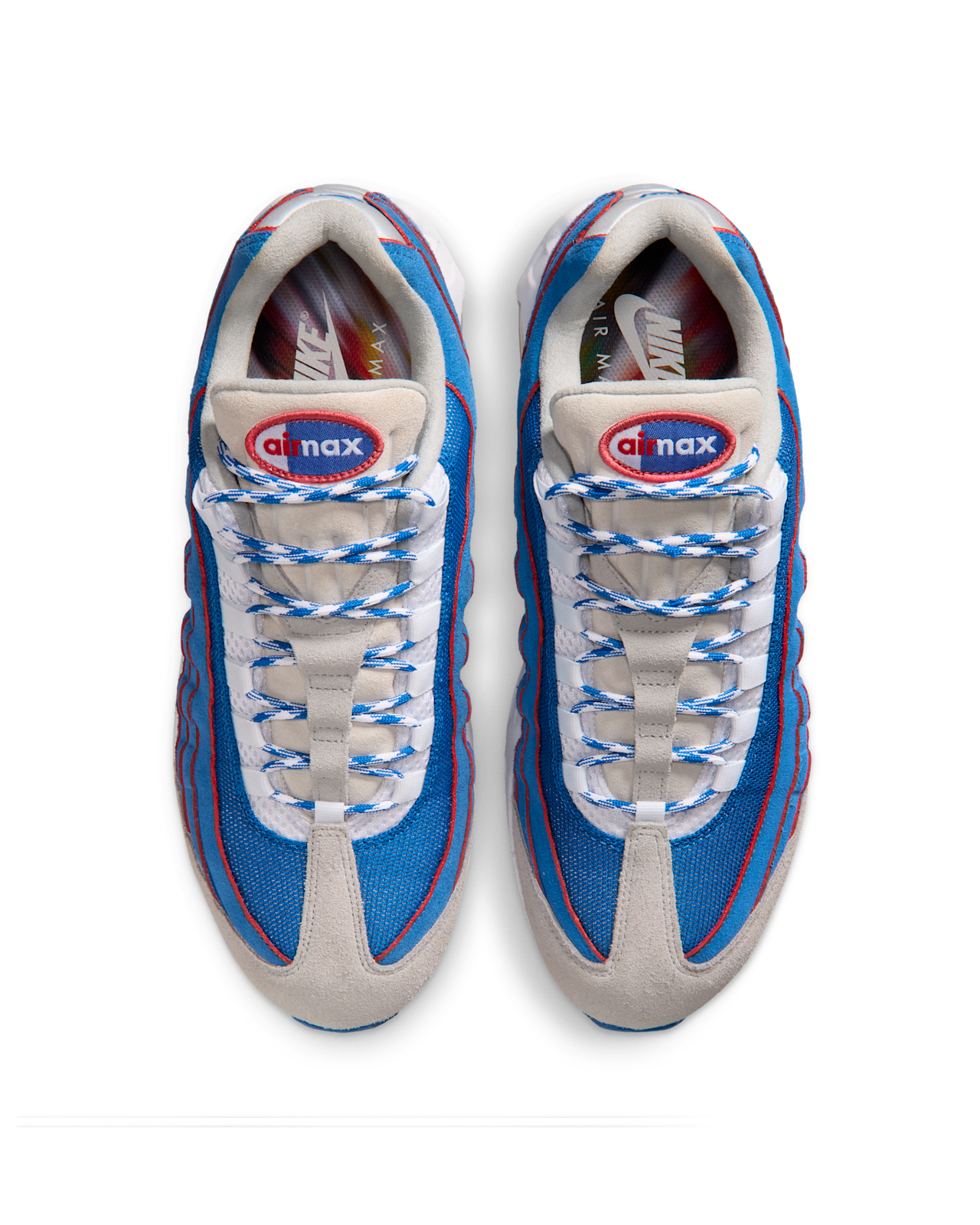 Data de llançament de les Air Max 95 Big Bubble "Blue Sapphire and Action Red" (IR1944-400)