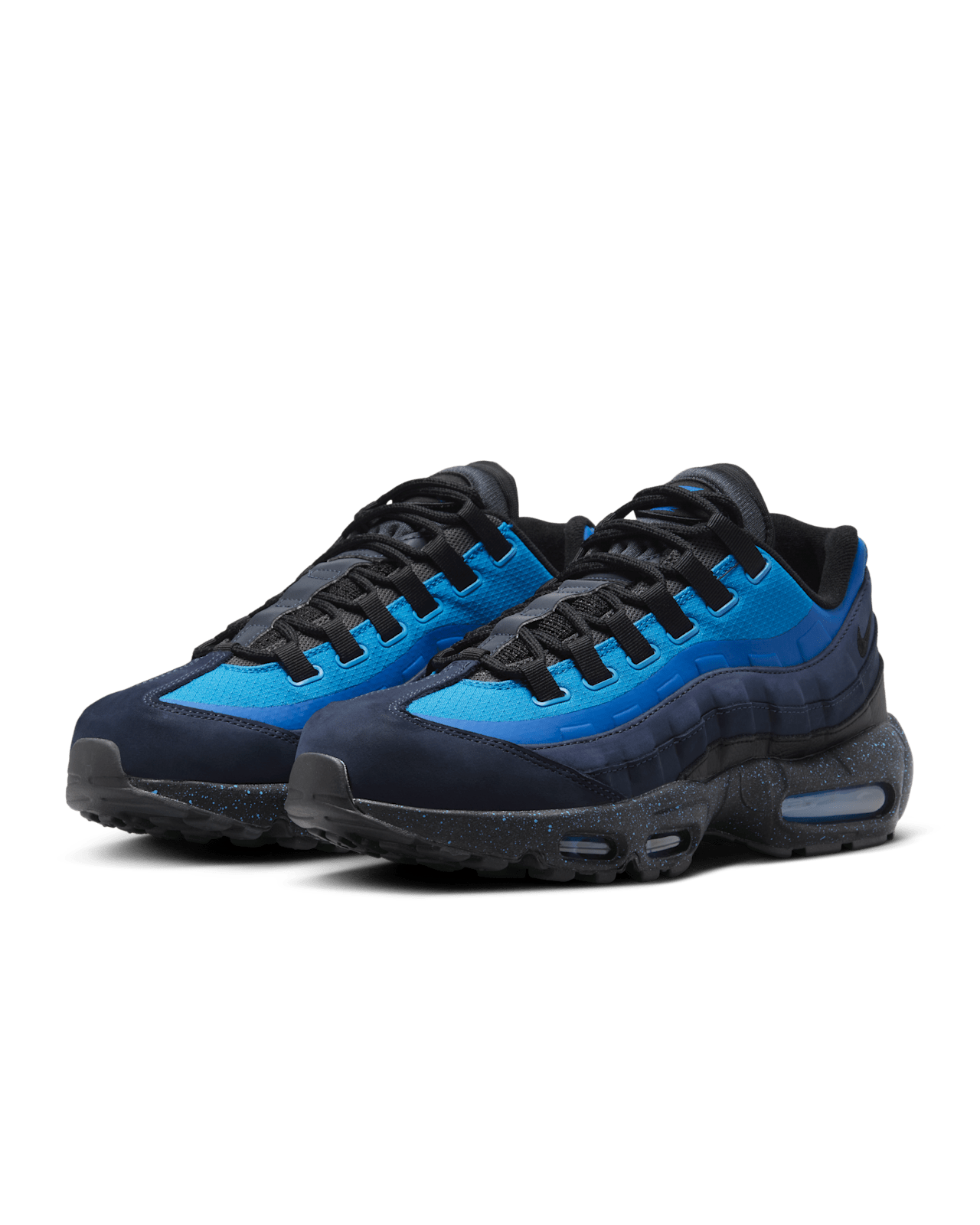 Fecha de lanzamiento de los Air Max 95 x Stash "Black and Harbor Blue" (HF5515-400)