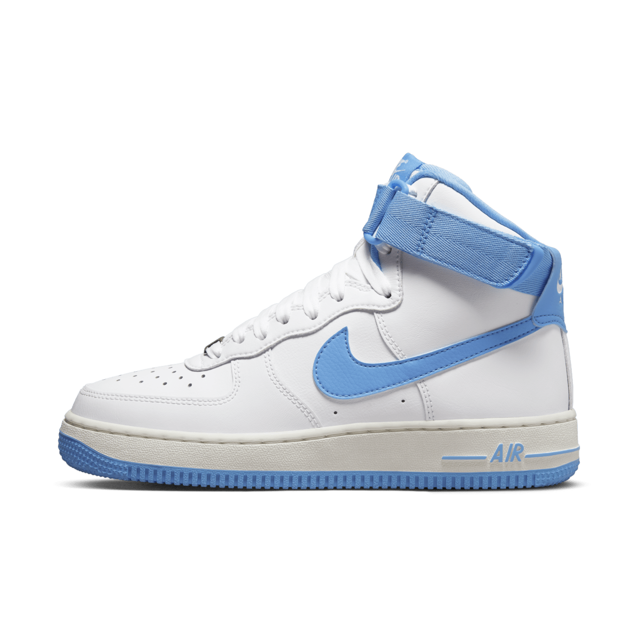 【NIKE公式】レディース エア フォース 1 'University Blue' (DX3805-100 / W AF1 HI QS)