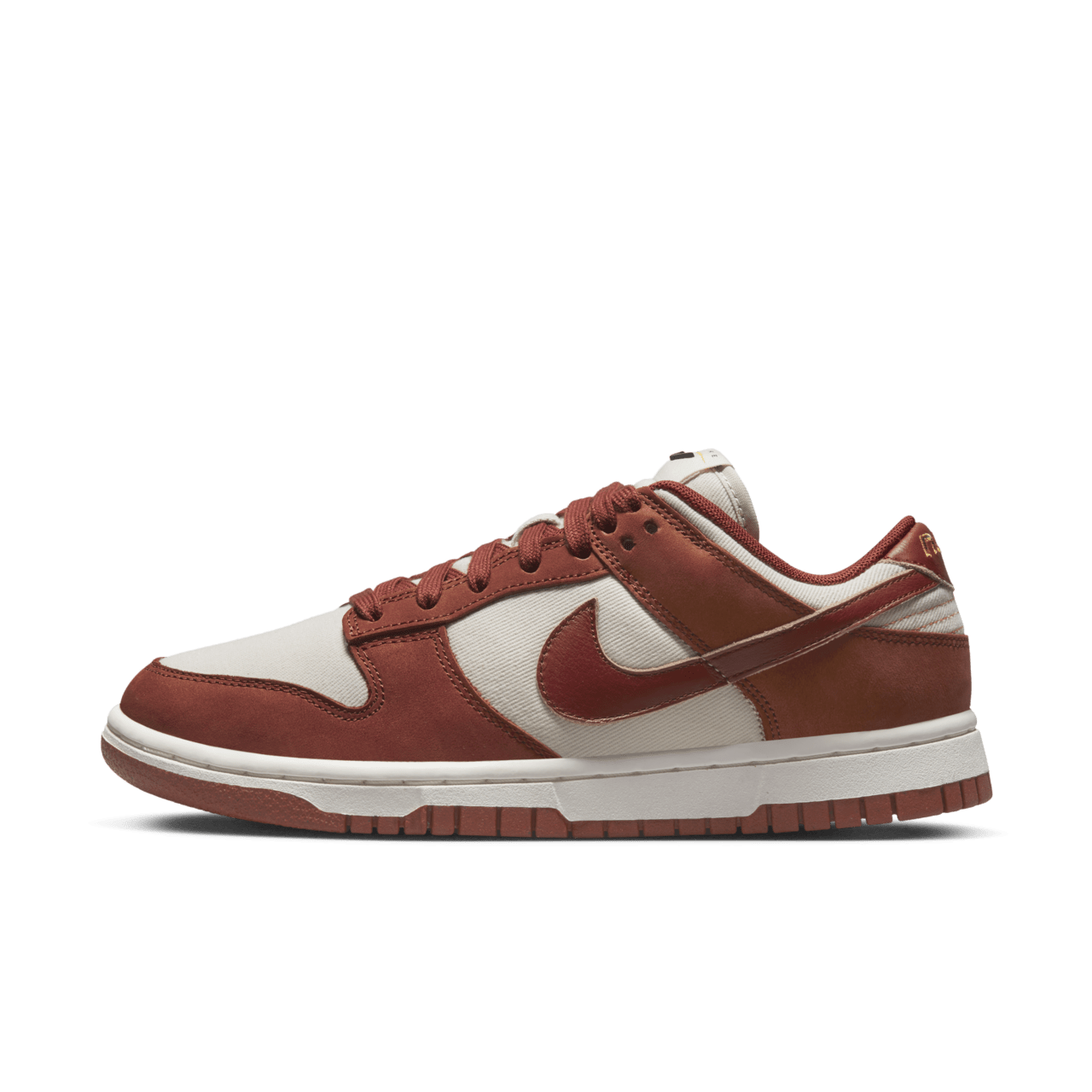 วันเปิดตัว Dunk Low "Light Orewood Brown and Rugged Orange" ผู้หญิง (DZ2710-101)