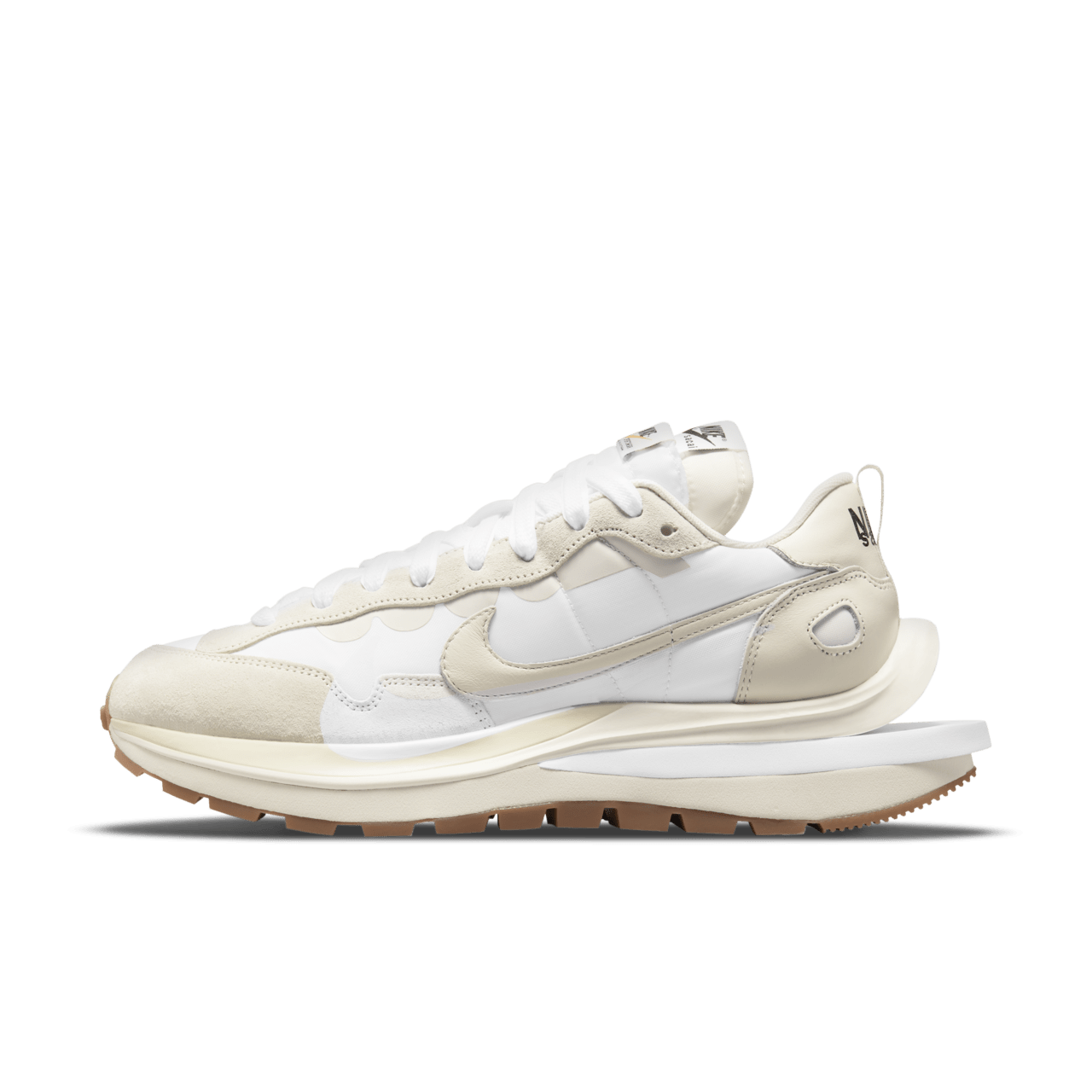 Date de sortie de la Nike x sacai VaporWaffle « White and Gum » (DD1875-100)