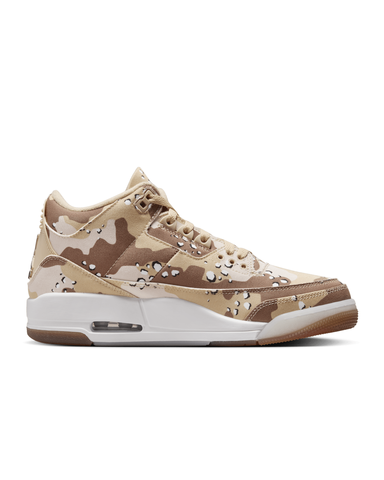 Fecha de lanzamiento de los Air Jordan 3 "Desert Camo" para mujer (HM4301-200)