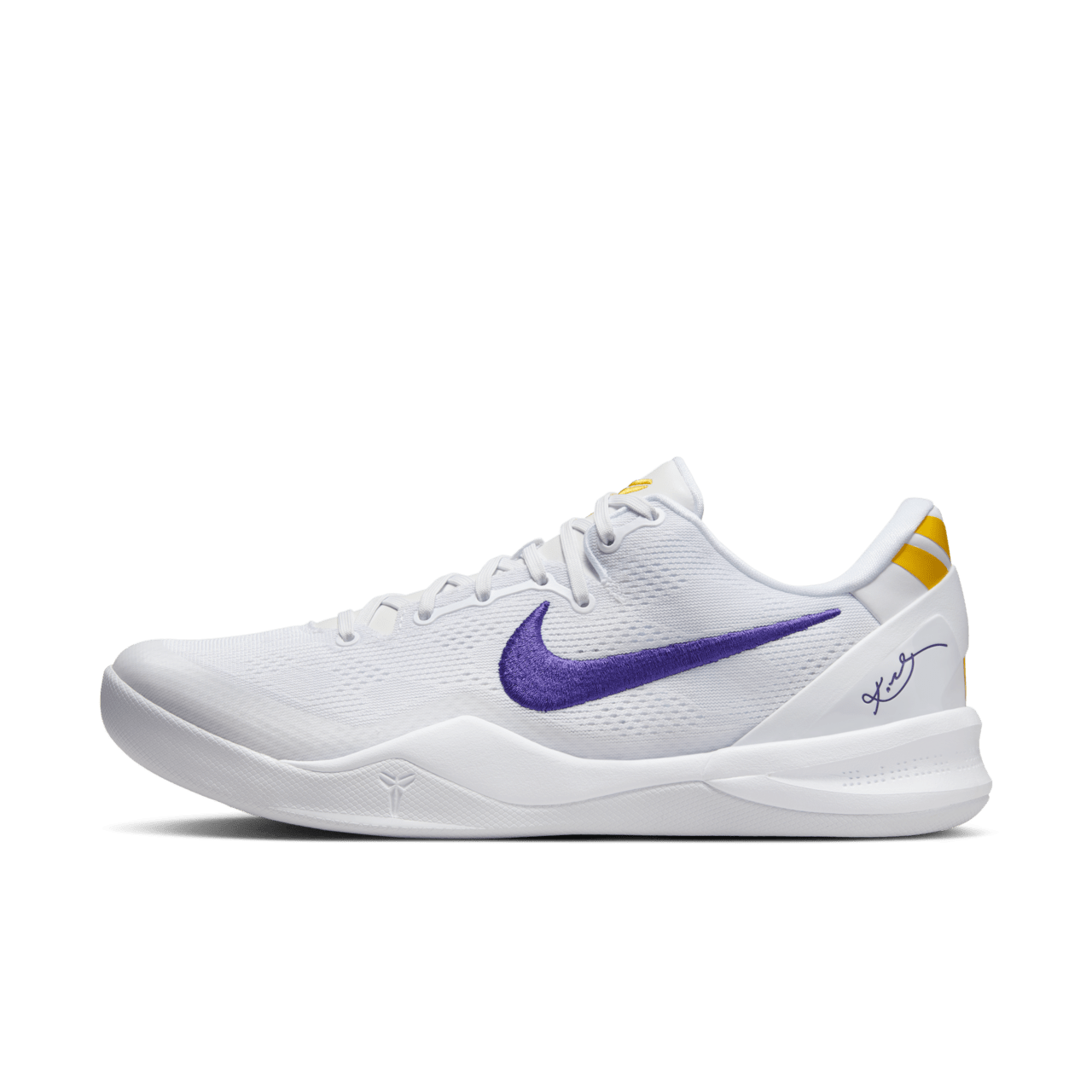 Data de llançament de les Kobe 8 Protro "White and Court Purple" (HF9550-100)