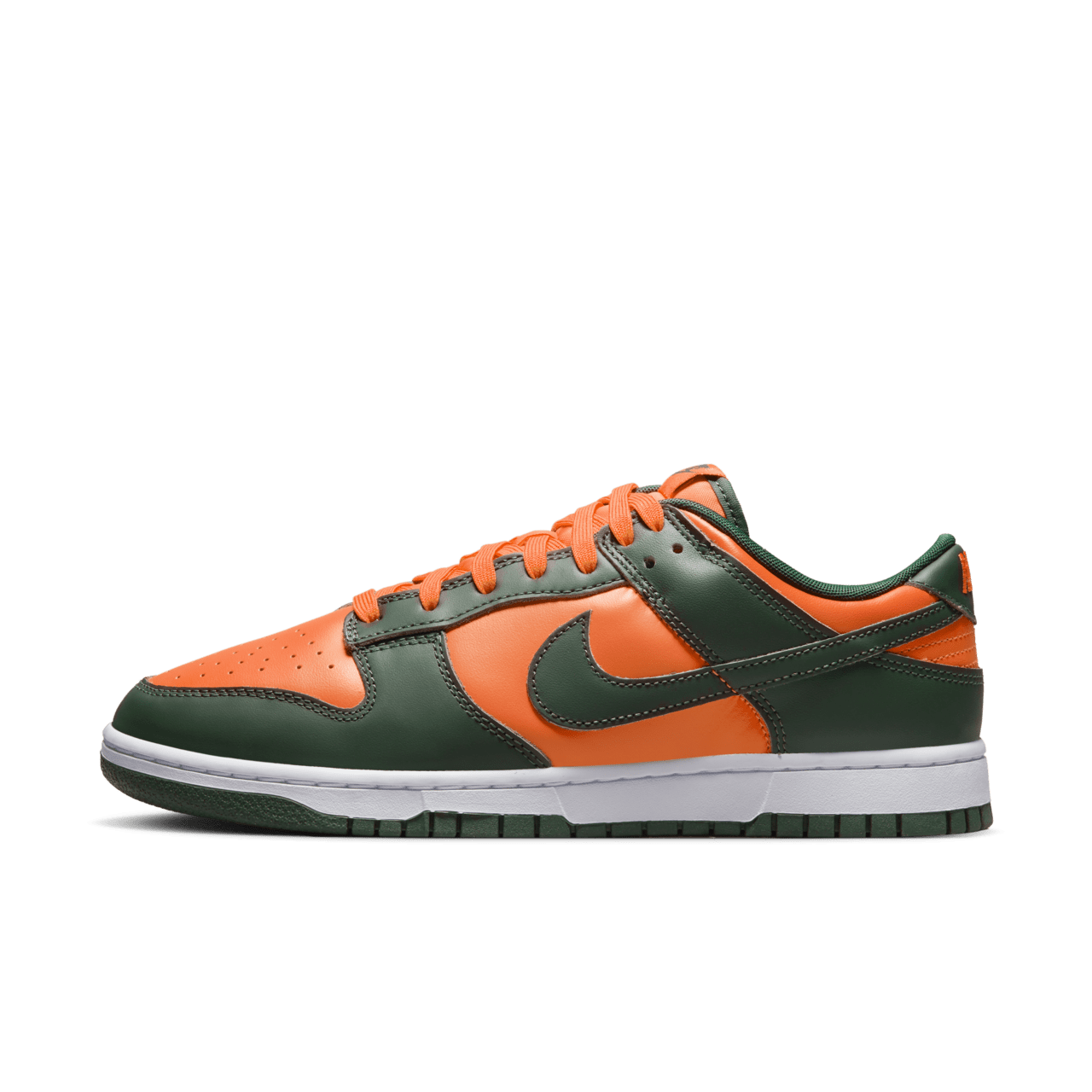 วันเปิดตัว Dunk Low "Gorge Green and Total Orange" (DD1391-300)