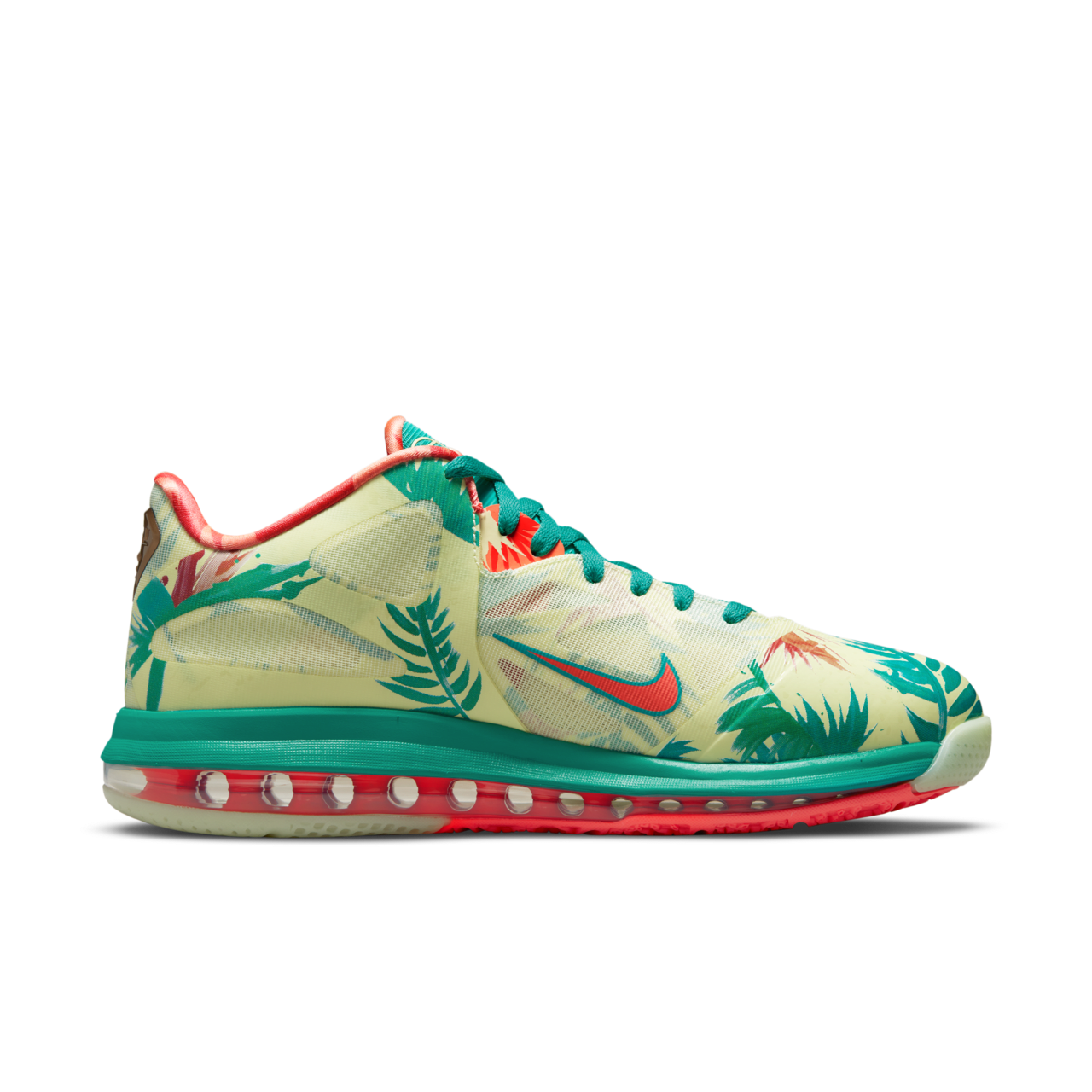 Fecha de lanzamiento del LeBron IX Low "White Lime and Bright Mango" (DO9355-300)