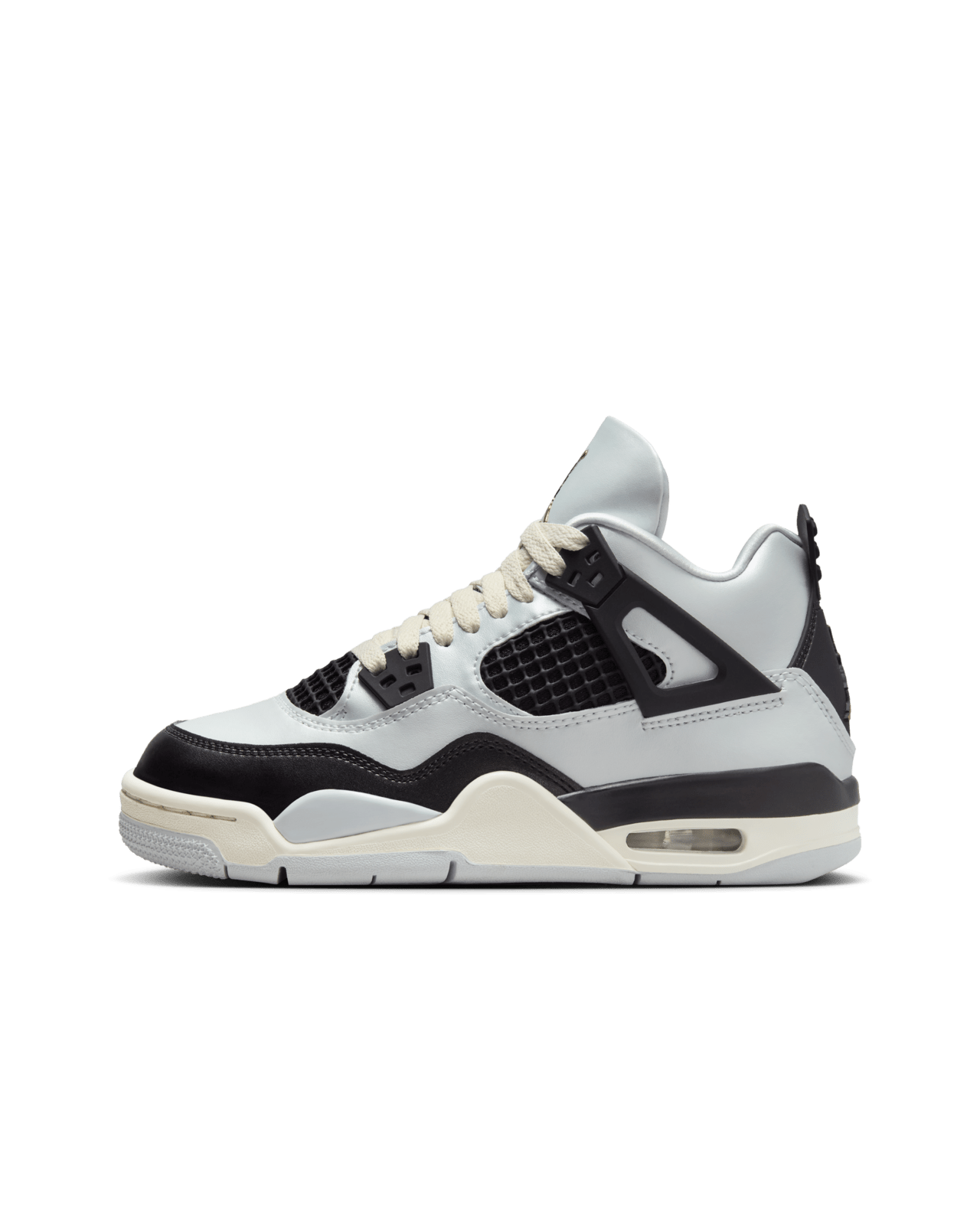 Older Kids Air Jordan 4 Pure Platinum FZ8585 070 release date. Nike SNKRS