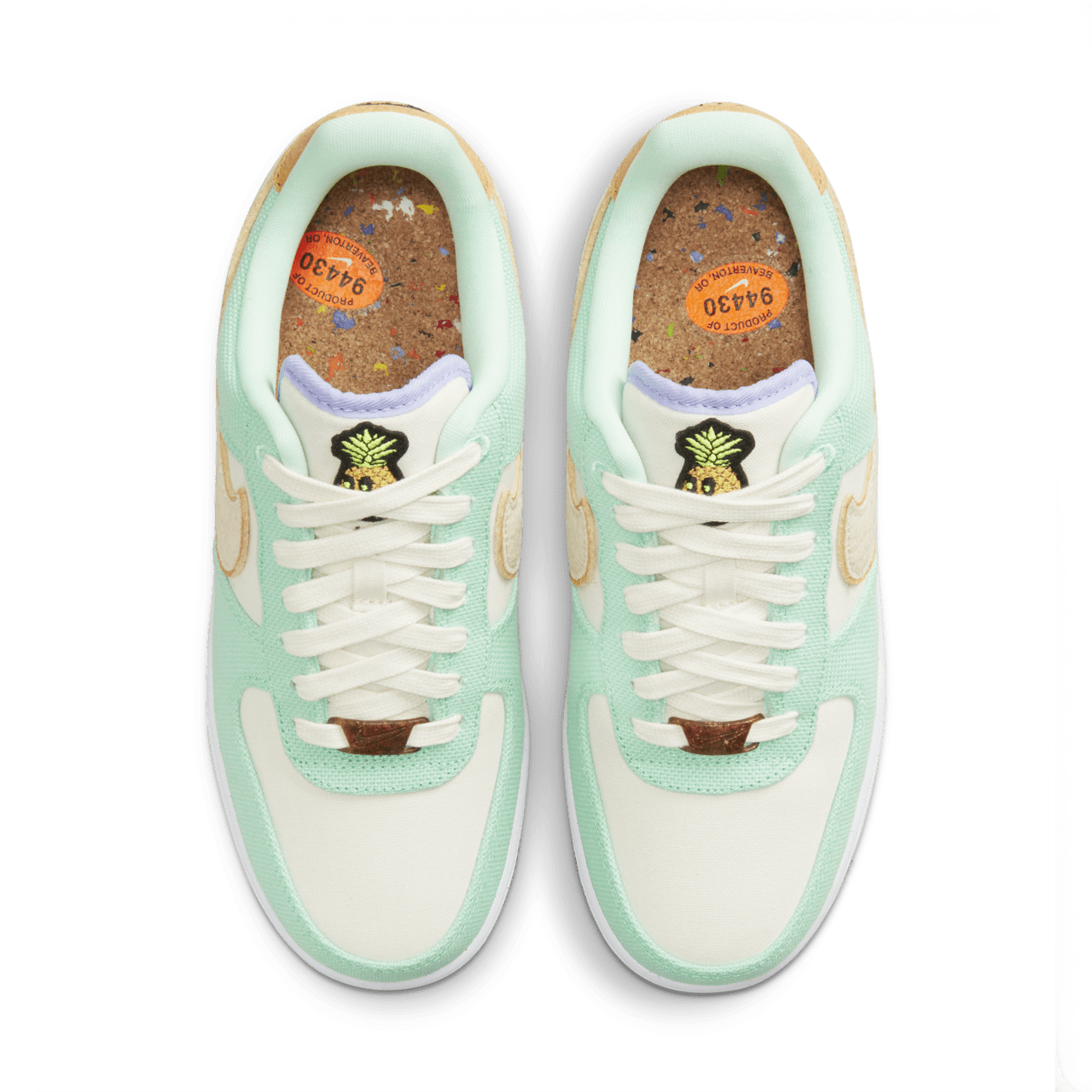 วันเปิดตัว Air Force 1 “Pineapple Canvas” ผู้หญิง