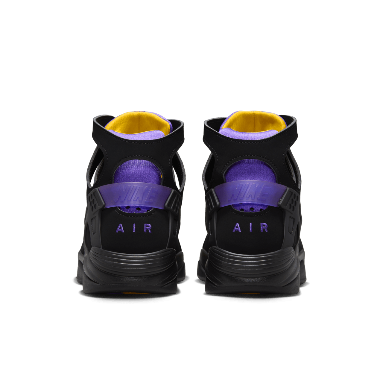 วันเปิดตัว Air Flight Huarache "Black and Varsity Purple" (FD0188-001)