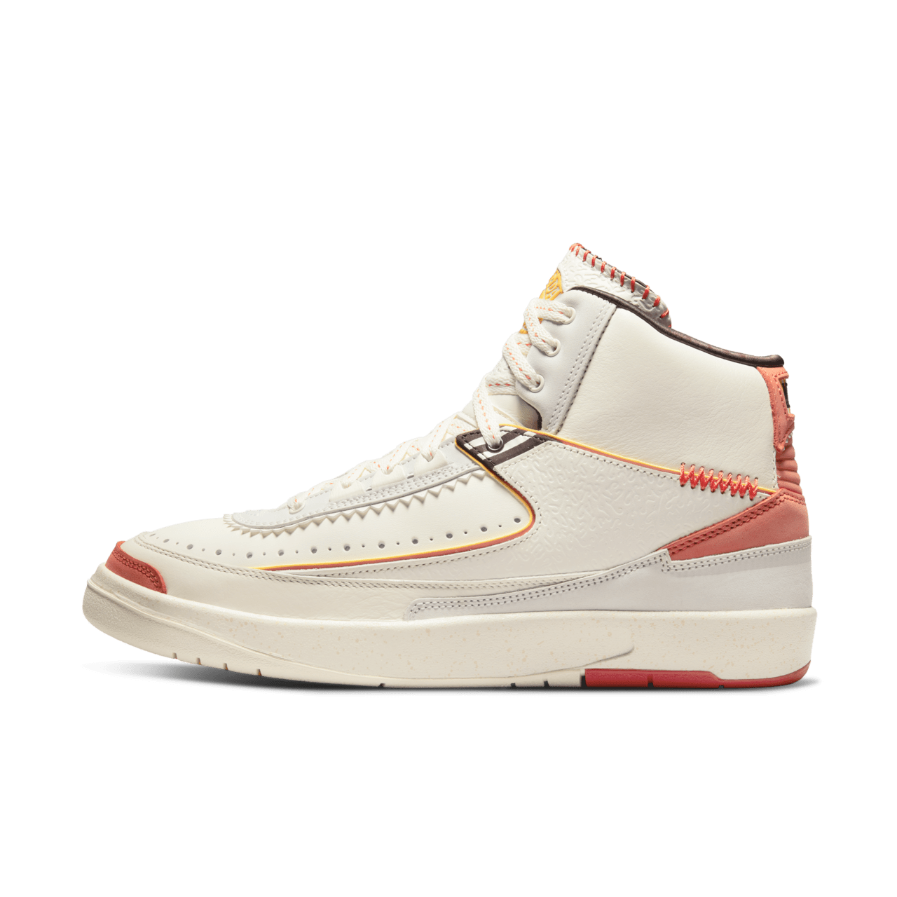 Fecha de lanzamiento del Air Jordan 2 x Mason Château Rouge "Orange and Sail" (DO5254-180)