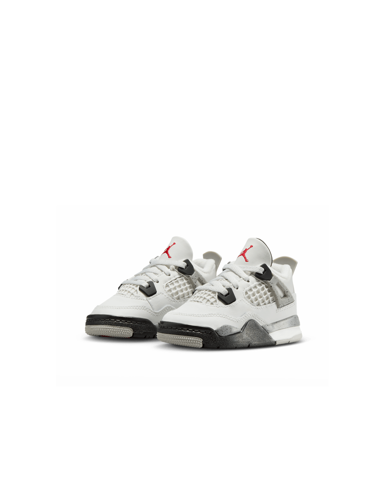 IB4388-100 Toddler Jordan 4 'White Cement'