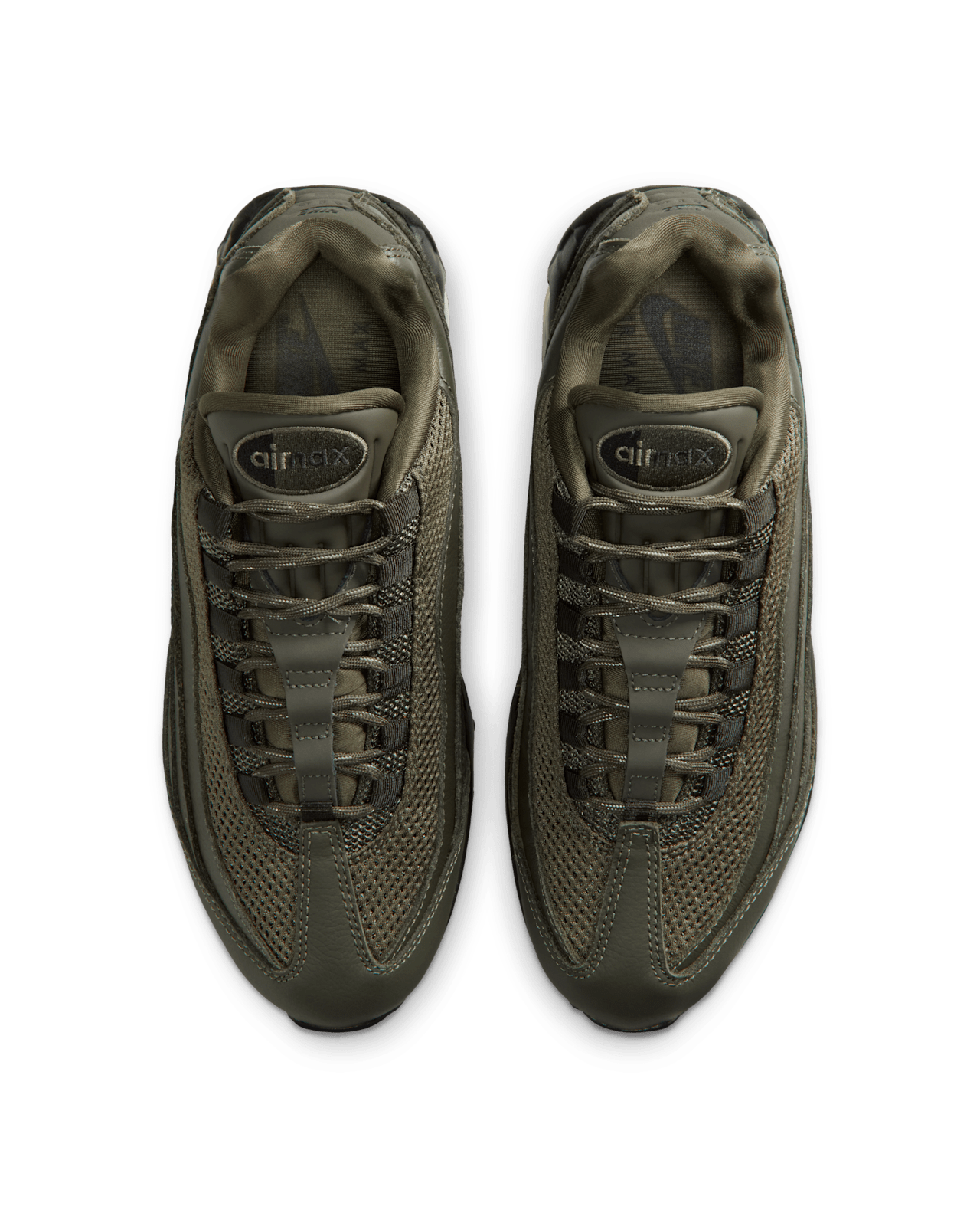 วันเปิดตัว Air Max 95 Big Bubble "Cargo Khaki and Black" ผู้หญิง (IH1413-300)