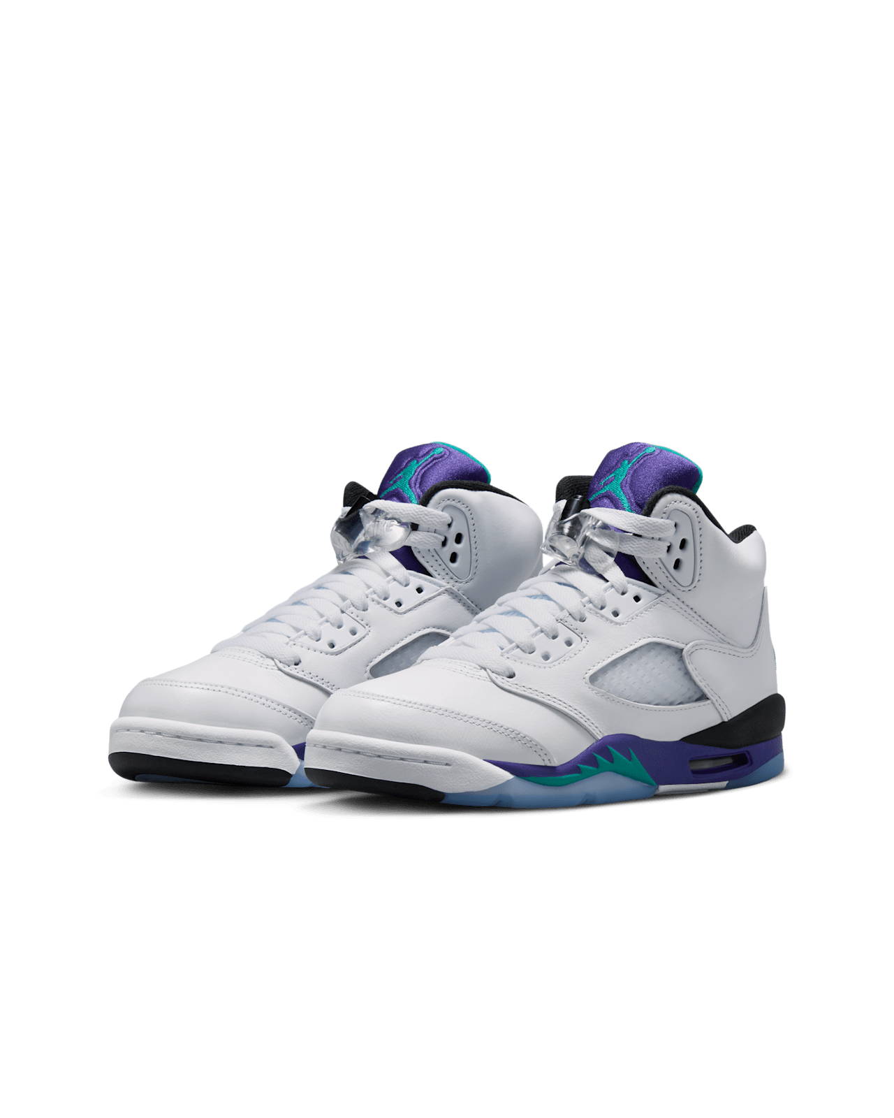 Big Kids' Air Jordan 5 'Grape' (HQ7980-100)