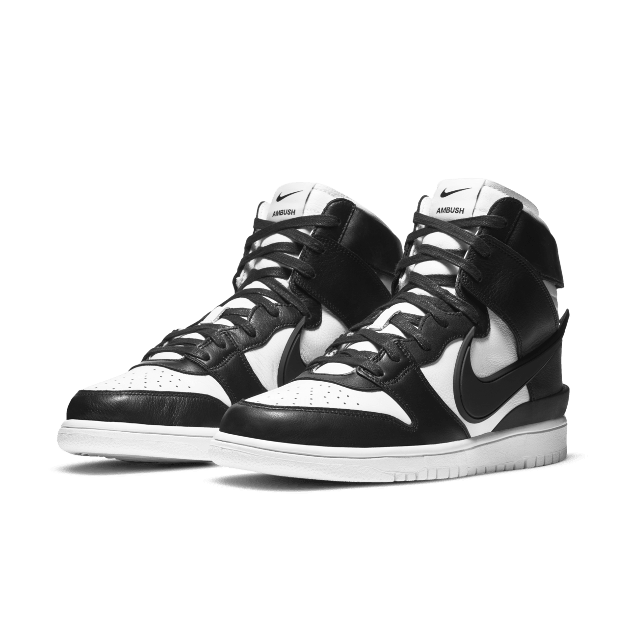 Dunk High x AMBUSH Black Release Date. Nike SNKRS