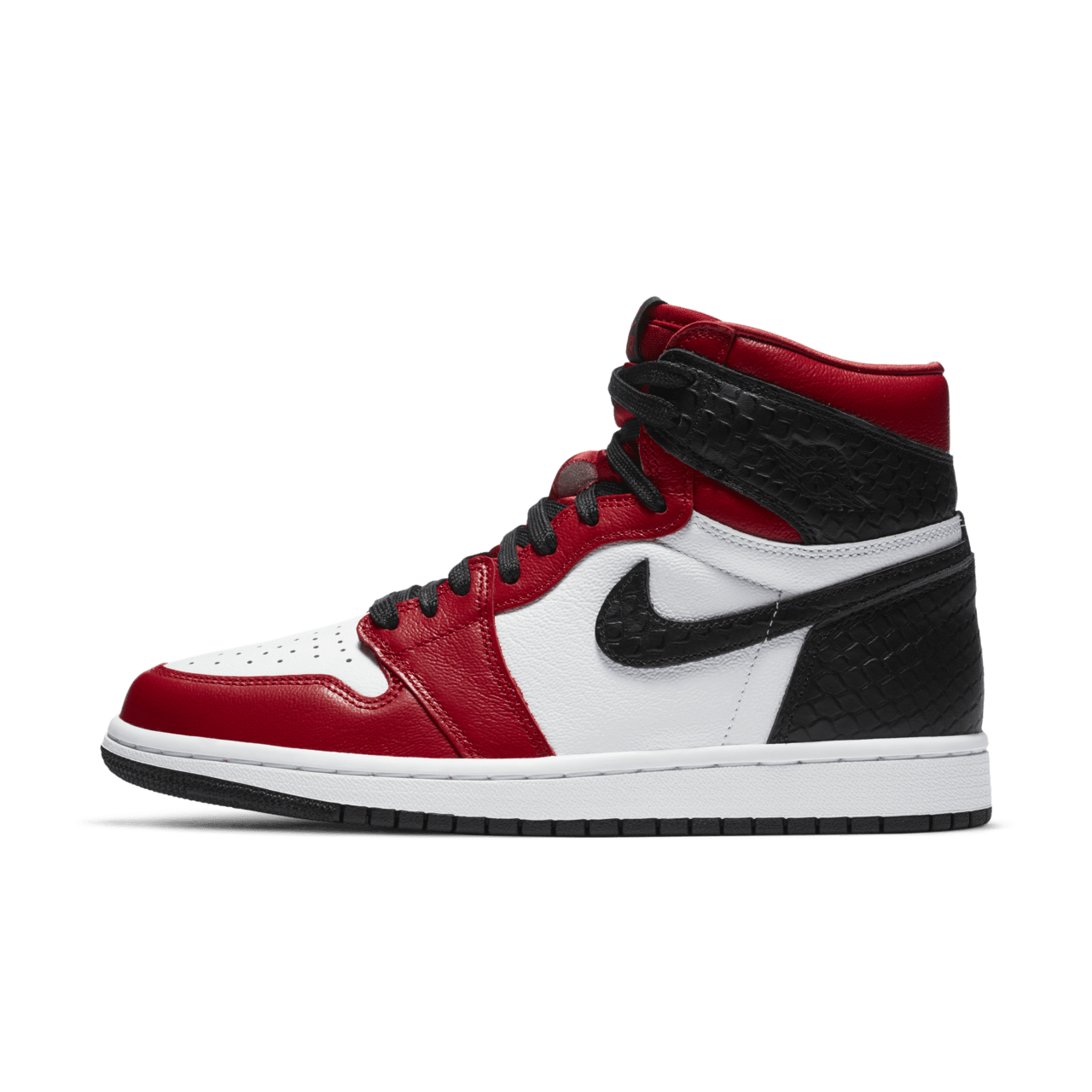 Nike jordan rouge et noir on sale