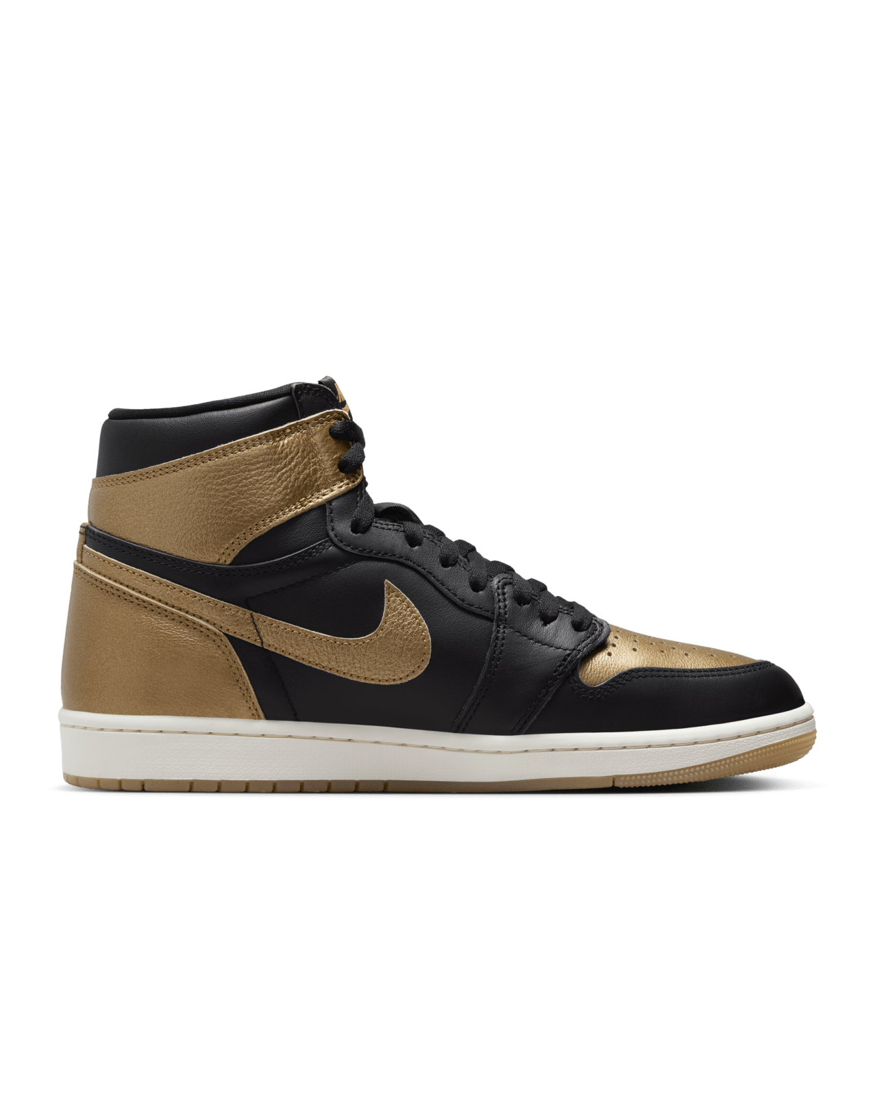 Fecha de lanzamiento de los Air Jordan 1 High OG "Black and Gold" (DZ5485-071)