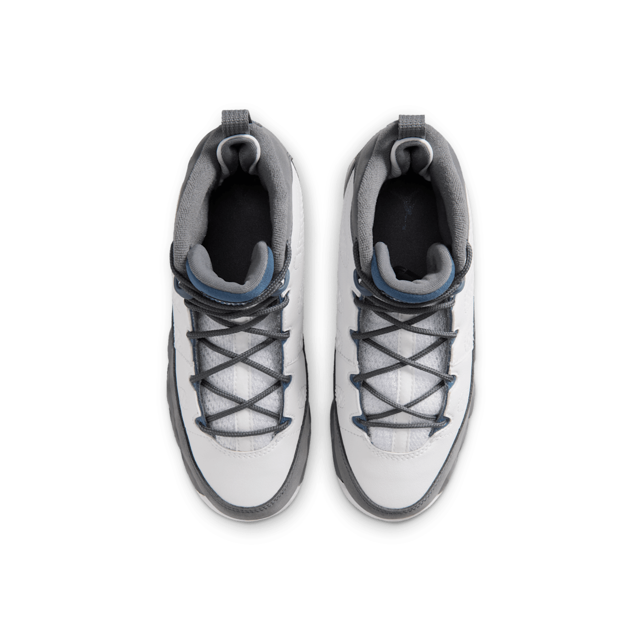 Little Kids' Jordan 9 'Flint Grey and French Blue' (401811-100)