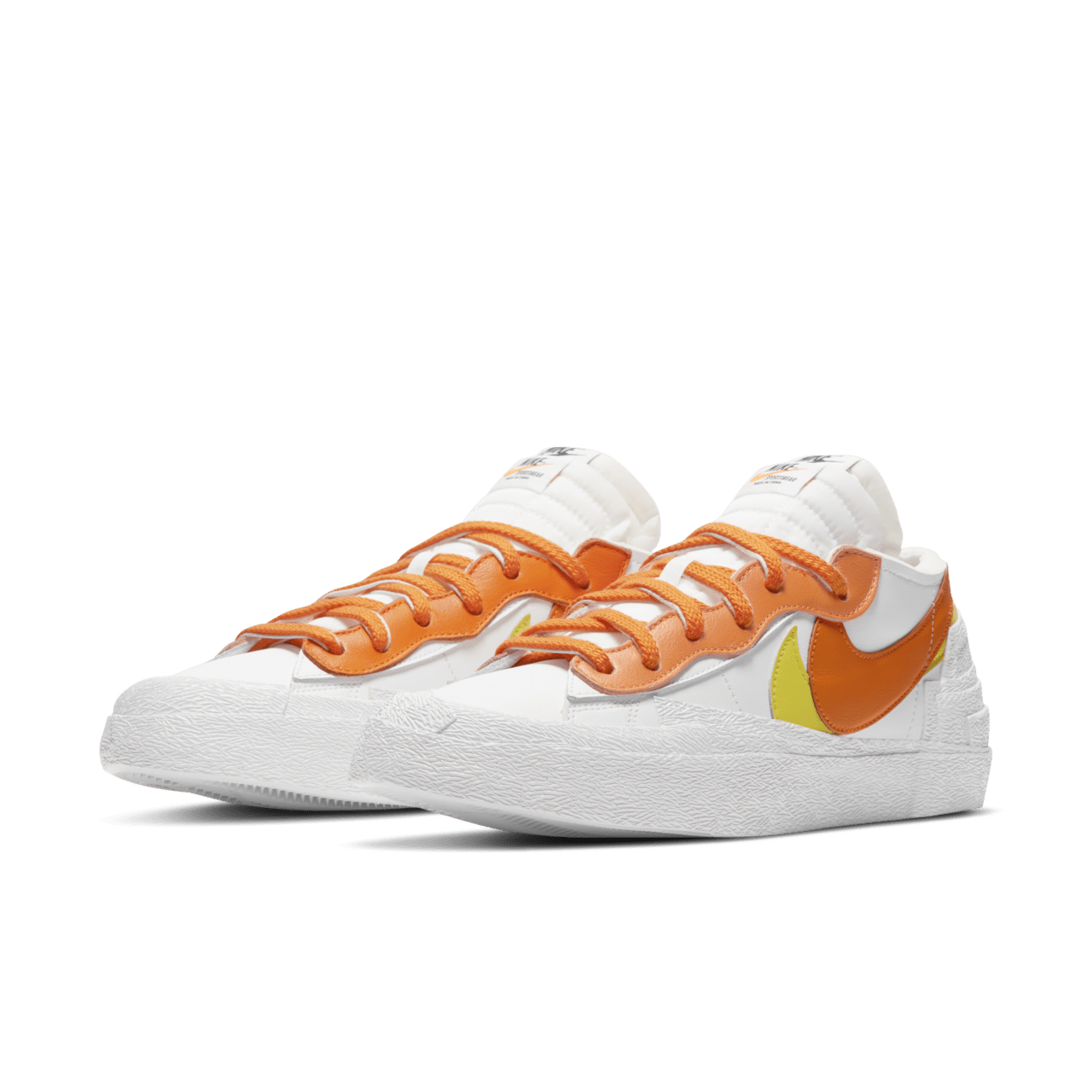 Date de sortie de la Blazer Low x sacai « Magma Orange »