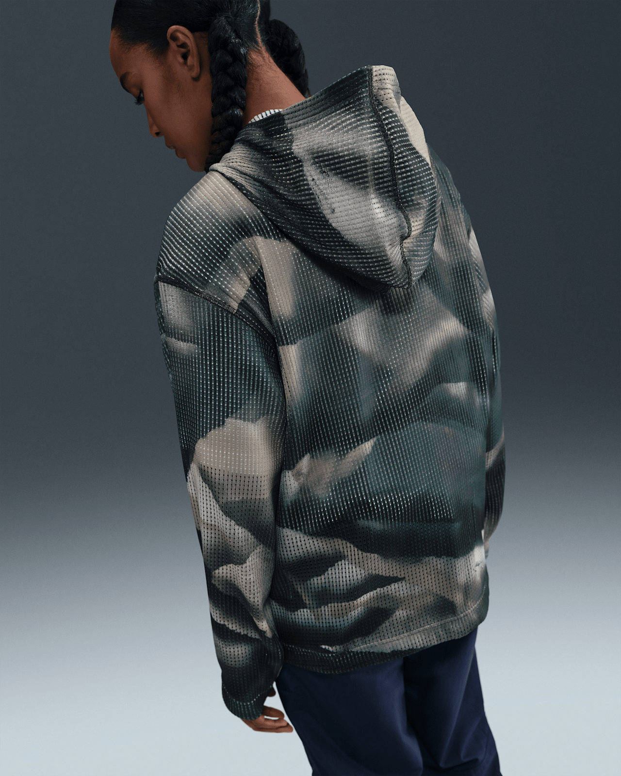 Nike x Stüssy Ghillie Allover Print Hoodie