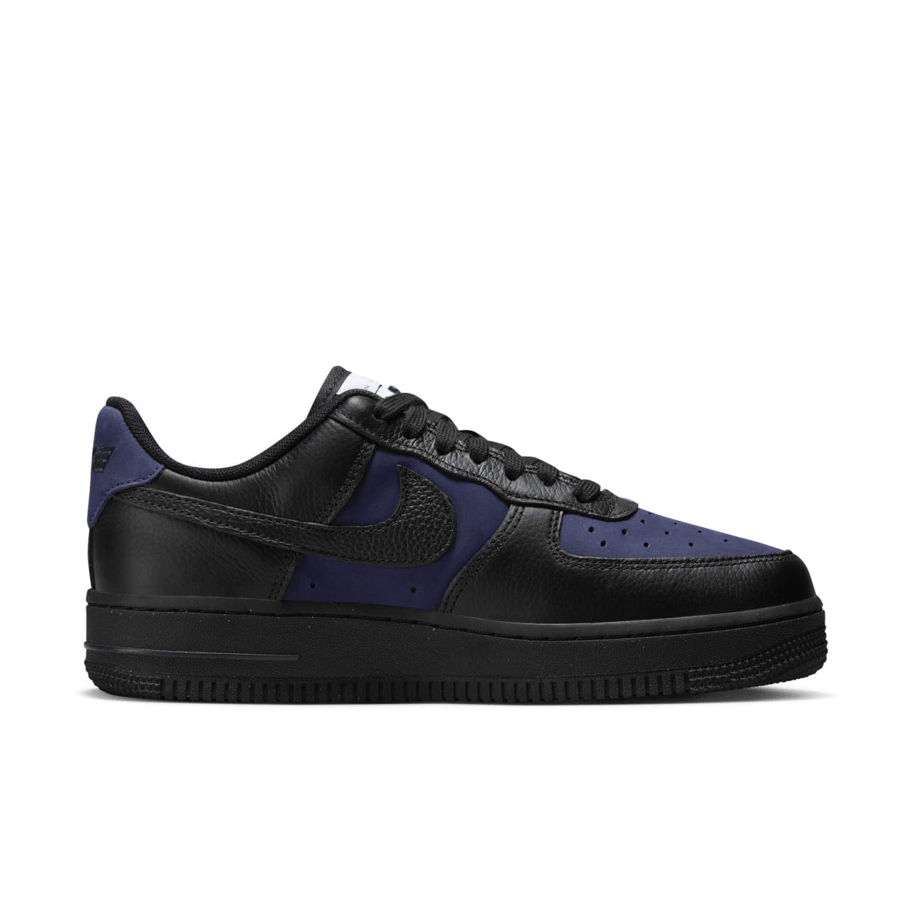 วันเปิดตัว Air Force 1 '07 "Black and Purple Ink" จาก Nike Women (DZ2708-500)