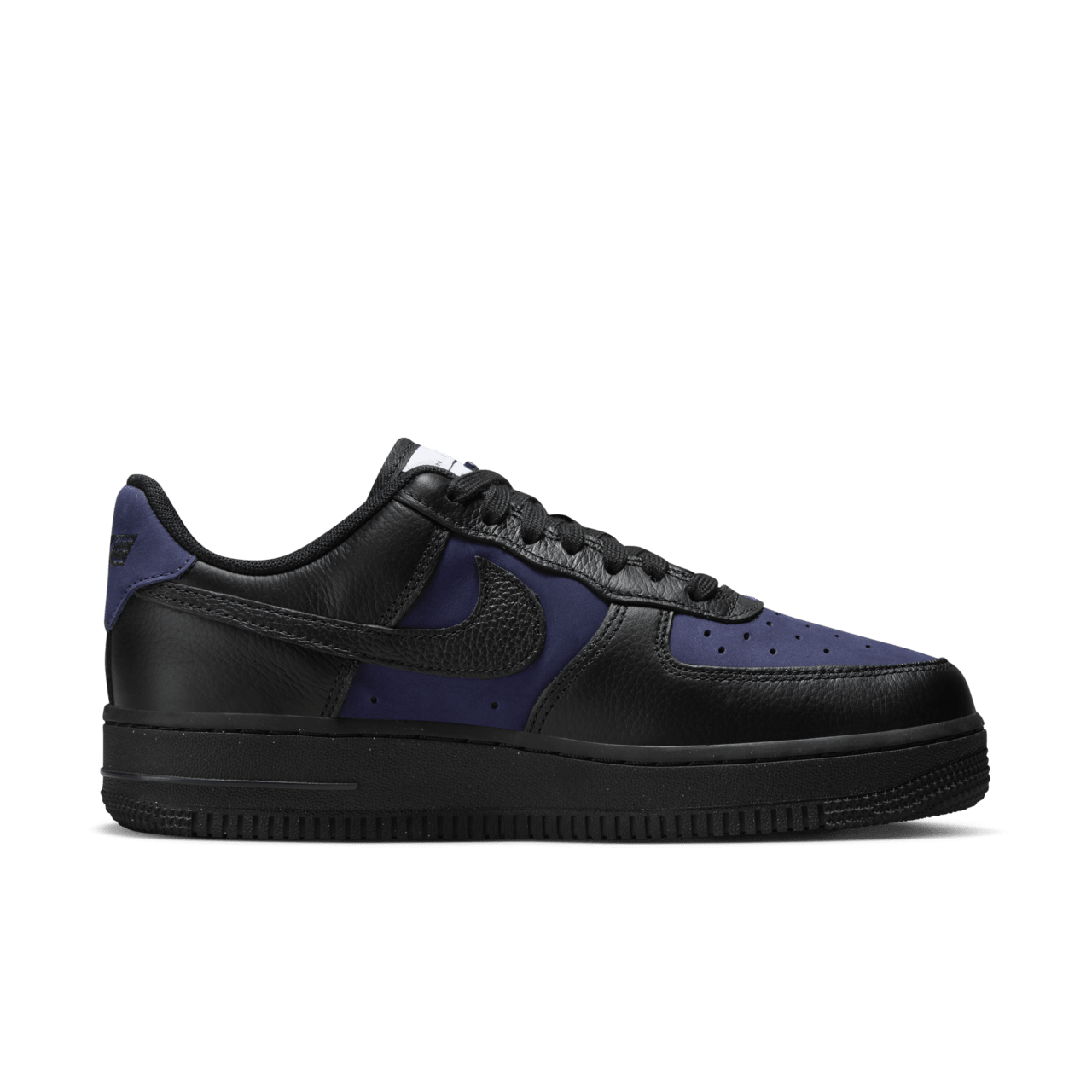 Fecha de lanzamiento del Air Force 1 '07 "Black and Purple Ink" para mujer de Nike (DZ2708-500)