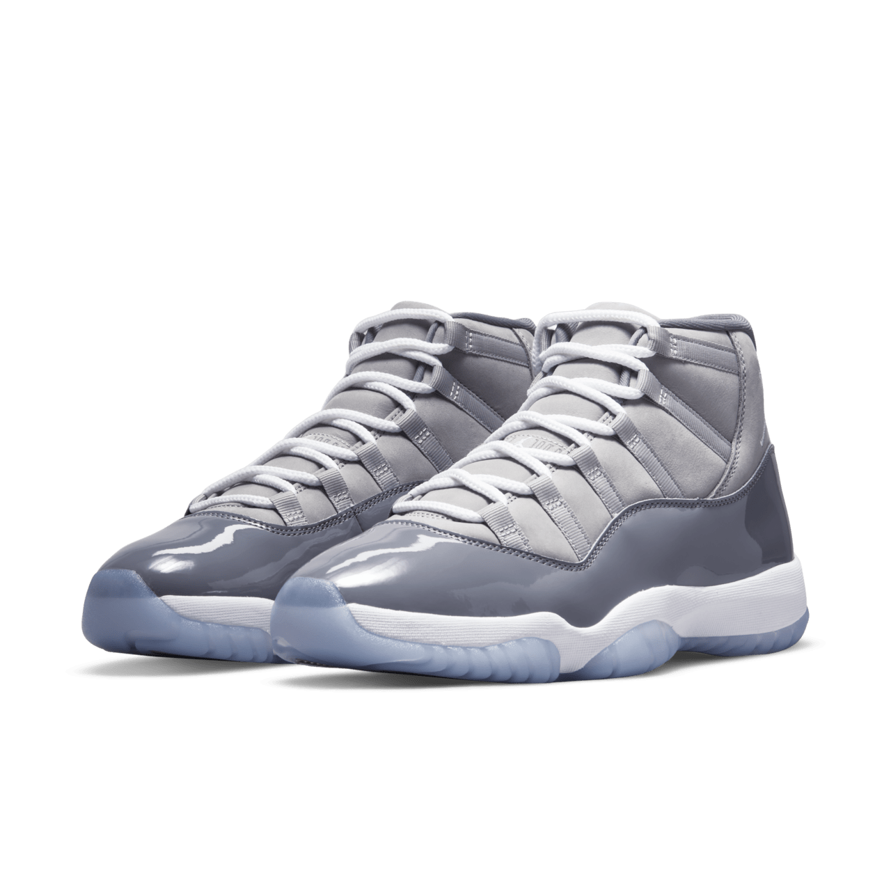 Jordan retro 11 low cool grey men's shoe best sale