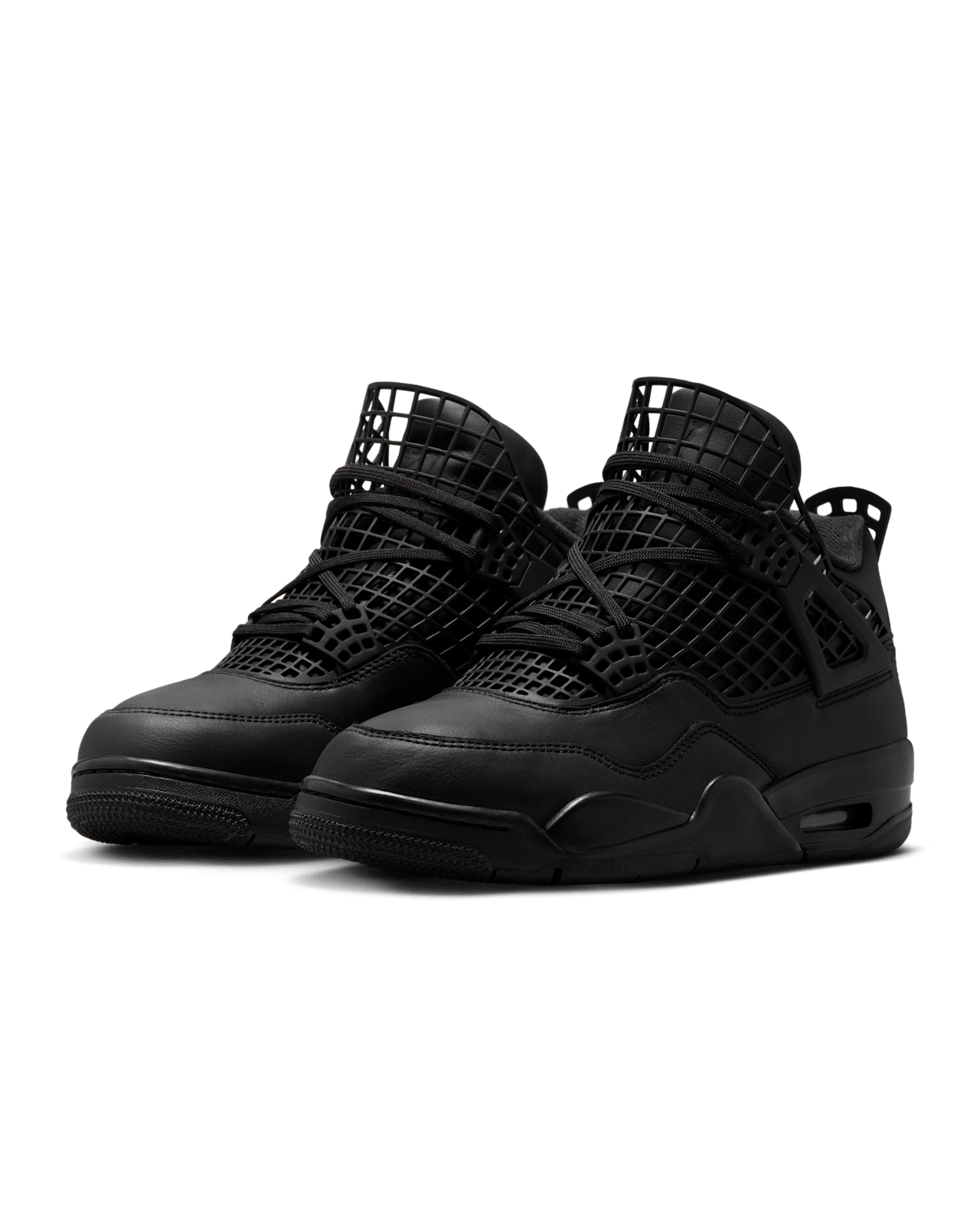 Fecha de lanzamiento de los Air Jordan 4 Net "Black" para mujer (FN7251-001) 