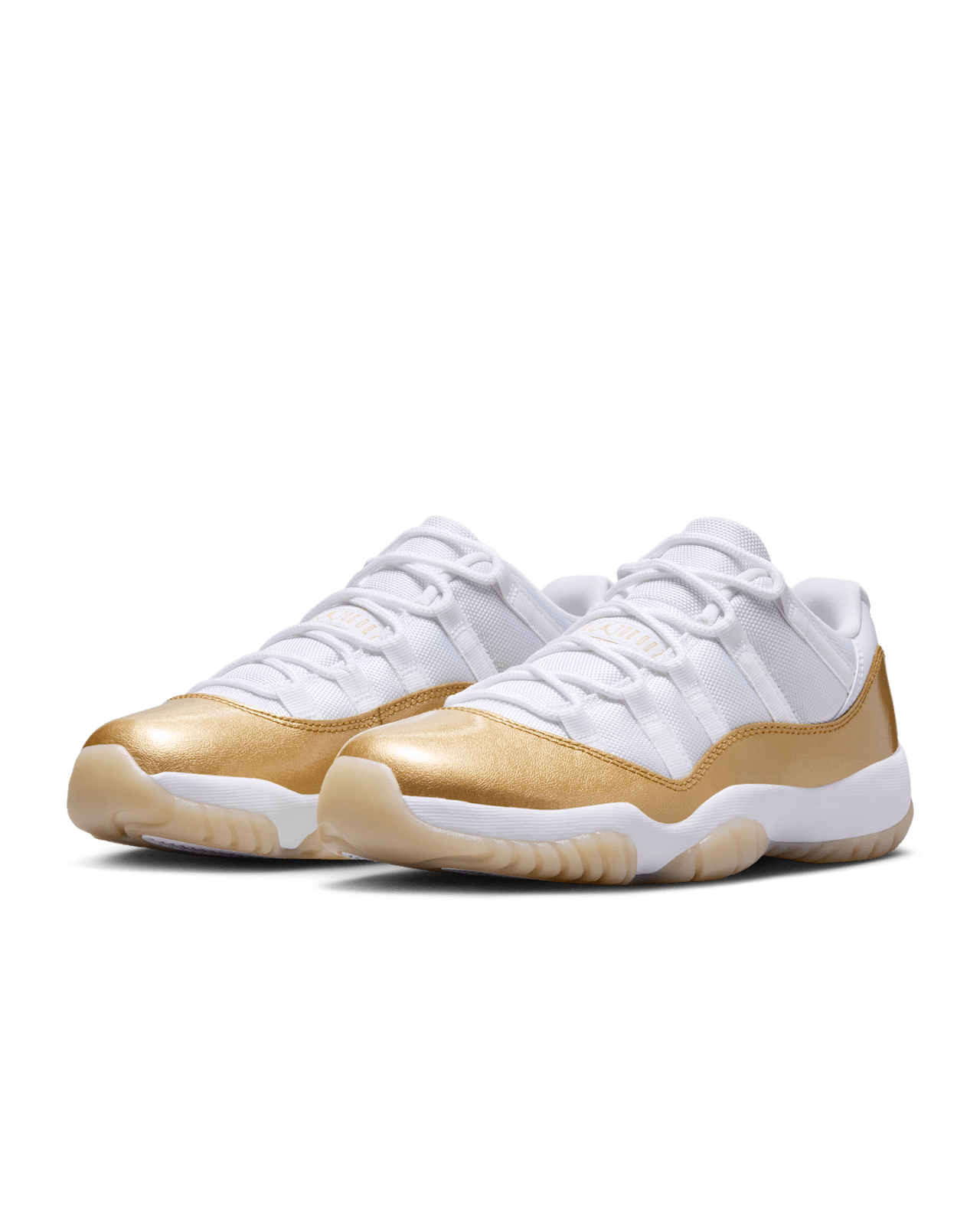 Women's Air Jordan 11 Low "Mother's Day" 'White and Metallic Gold' (AH7860-102) Release Date