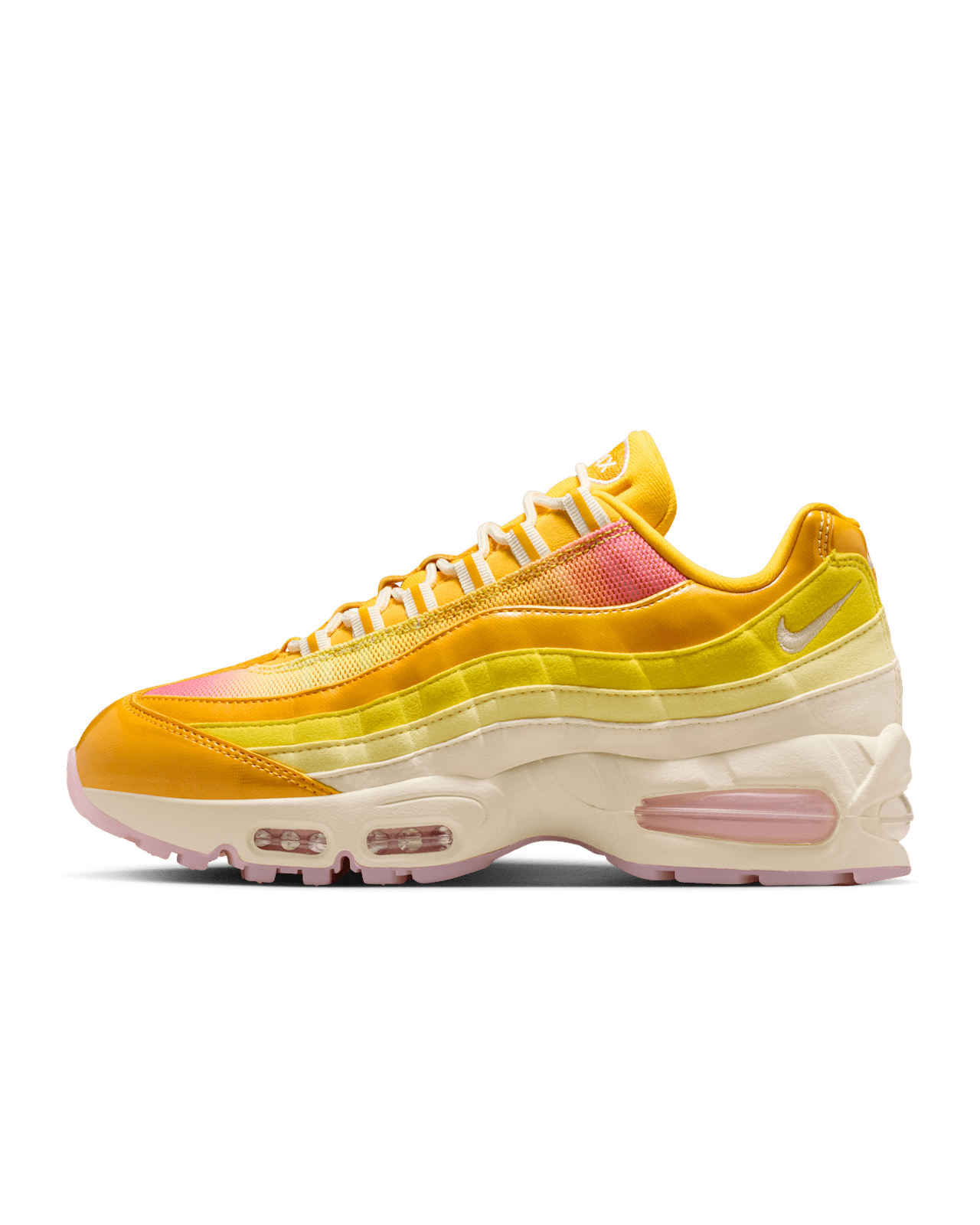 Women's Air Max 95 Big Bubble 'University Gold and Pink Foam' () Release Date