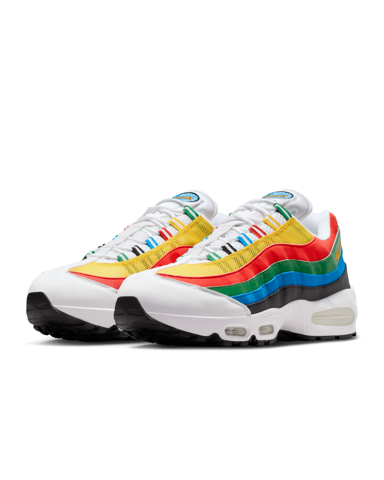 Air Max 95 Big Bubble "Varsity Maize, Chile Red, Classic Green, Photo Blue and Black" (IB7872-100) – Erscheinungsdatum