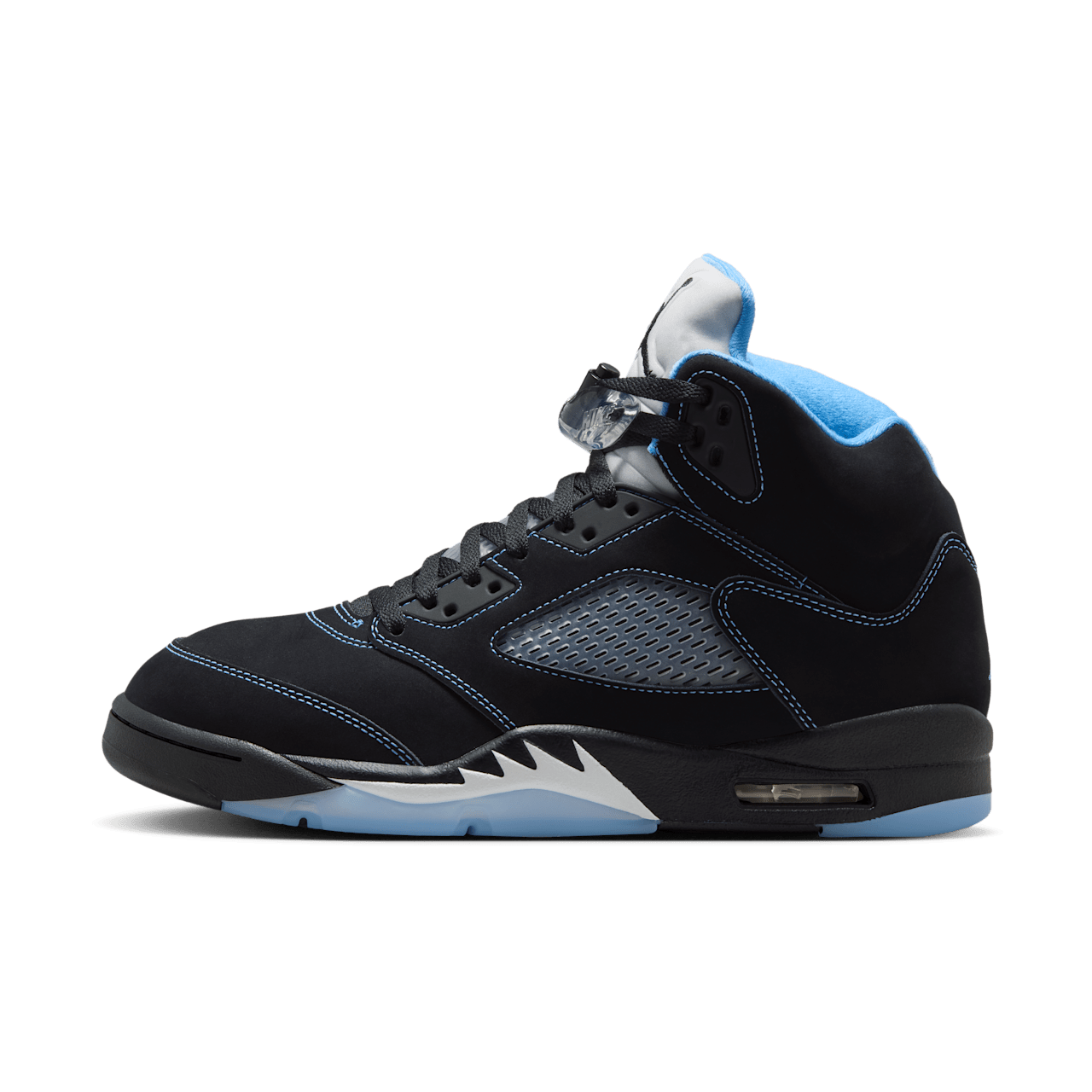 Air Jordan 5 "Black Carolina" 'Black and University Blue' (DD0587-008) Release Date
