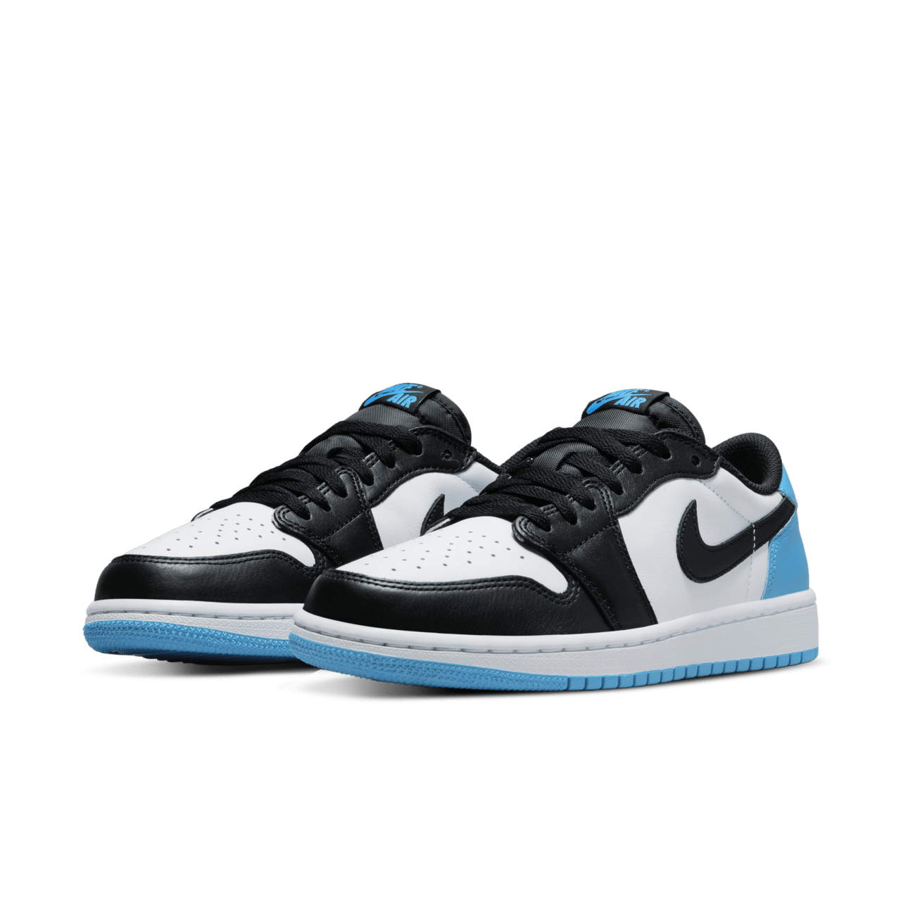 Women's Air Jordan 1 Low 'Black and Dark Powder Blue' (CZ0775-104) Release Date