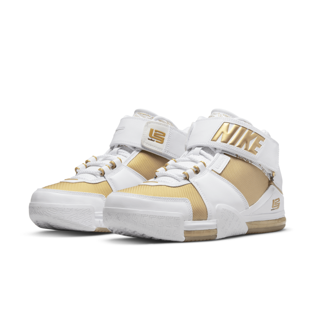 Nike lebron 2 gold on sale