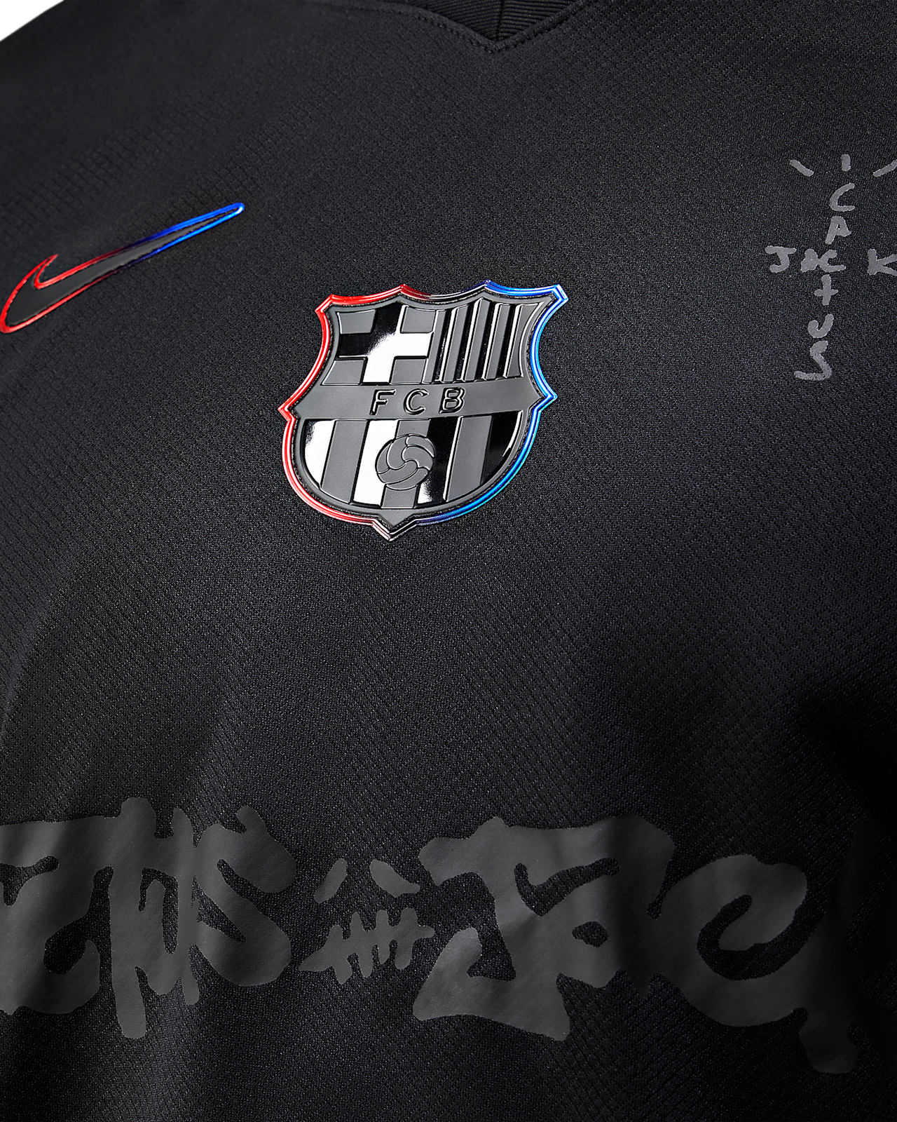 F.C. Barcelona 2024/25 Stadium Away x CACTUS JACK 'Men's Nike Dri-FIT Football Replica Shirt' (IQ8330-010) release date