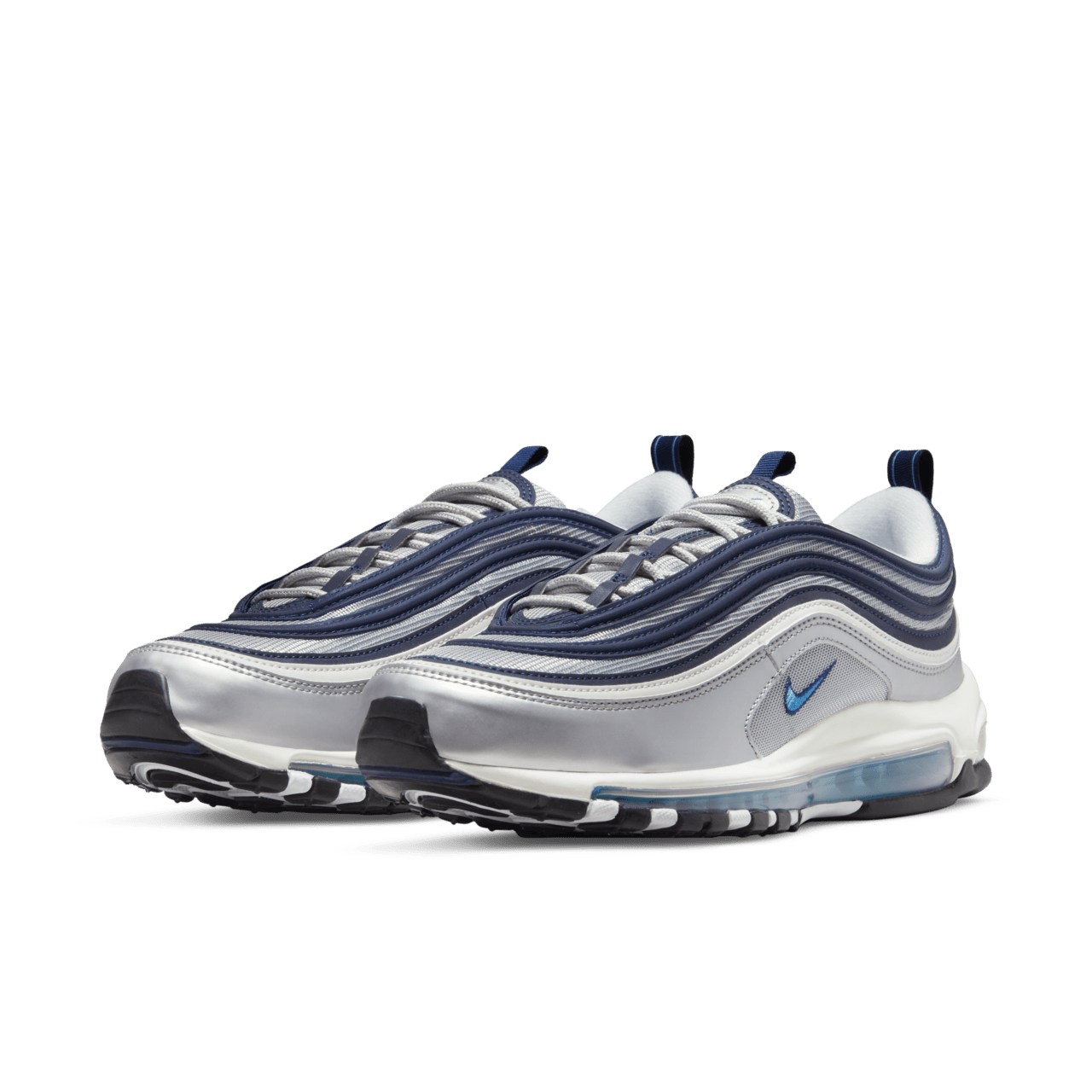 【NIKE公式】エア マックス 97 'Metallic Silver and Chlorine Blue' (DM0028-001 / NIKE AM 97 OG)