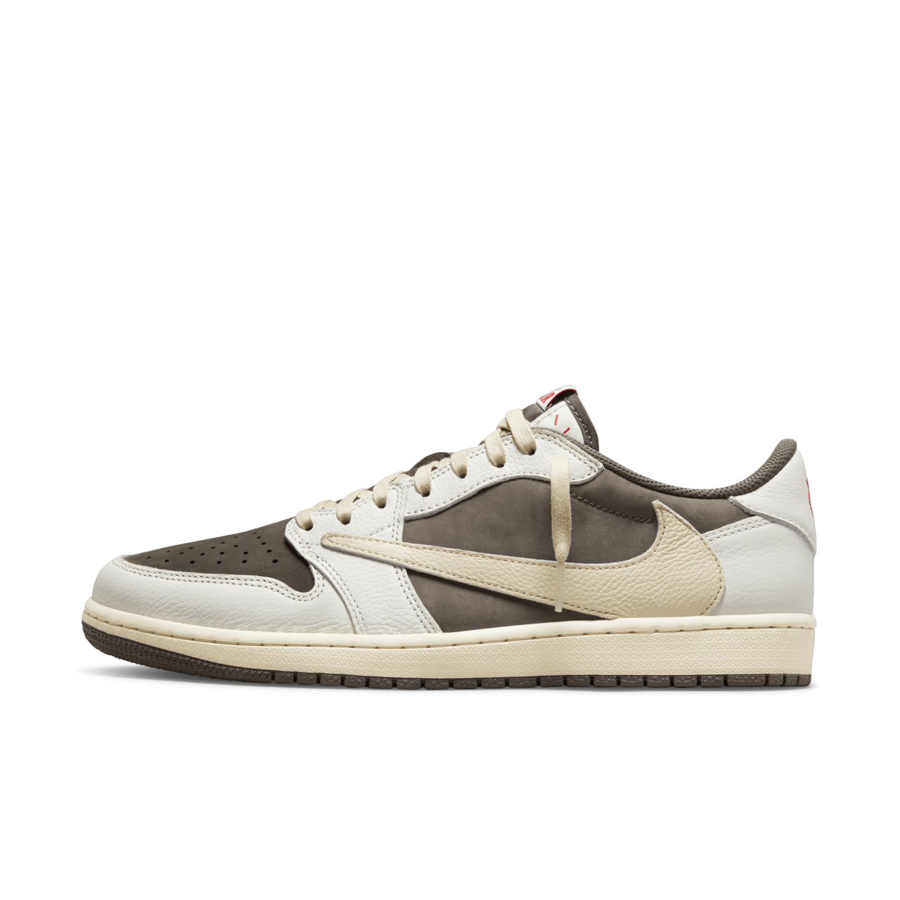 Fecha de lanzamiento del Air Jordan 1 Low x Travis Scott "Sail and Ridgerock" (DM7866-162)