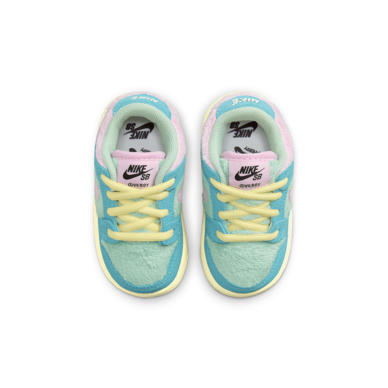 幼童款 Nike SB Dunk 低筒鞋 Pro x Verdy 'Blue Gaze and Enamel Green' (FZ7194-400) 發售日期