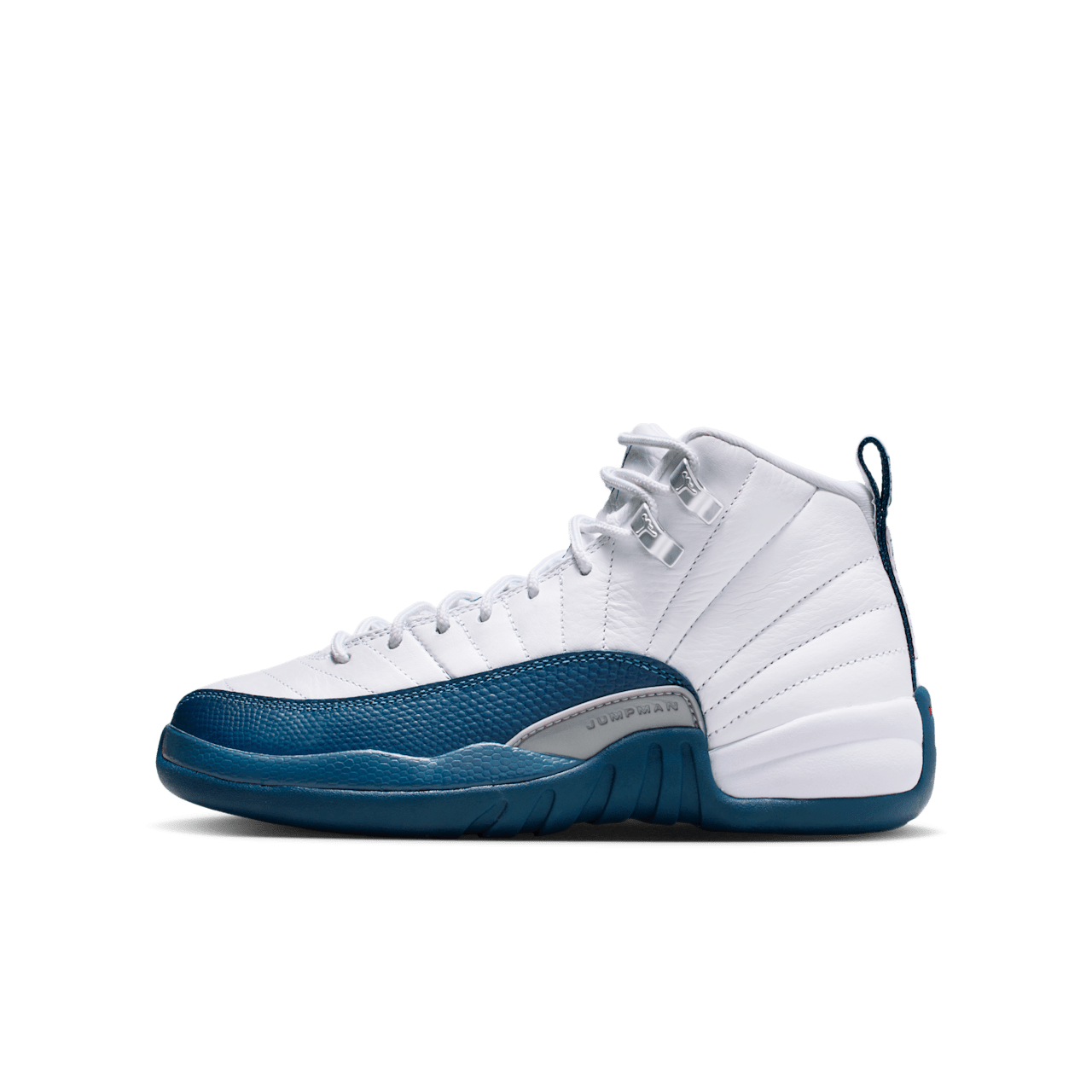 Big Kids' Air Jordan 12 'French Blue and White' (153265-114)