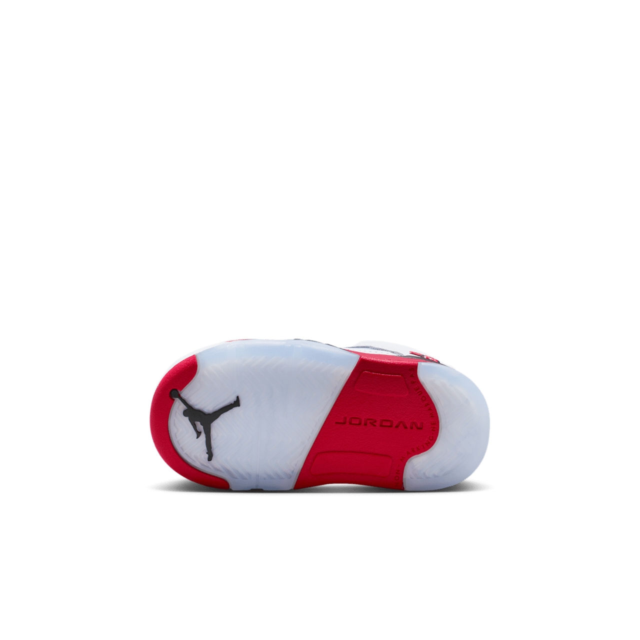 Toddler Jordan 5 'Fire Red' "Black Tongue" (HQ7981-101)