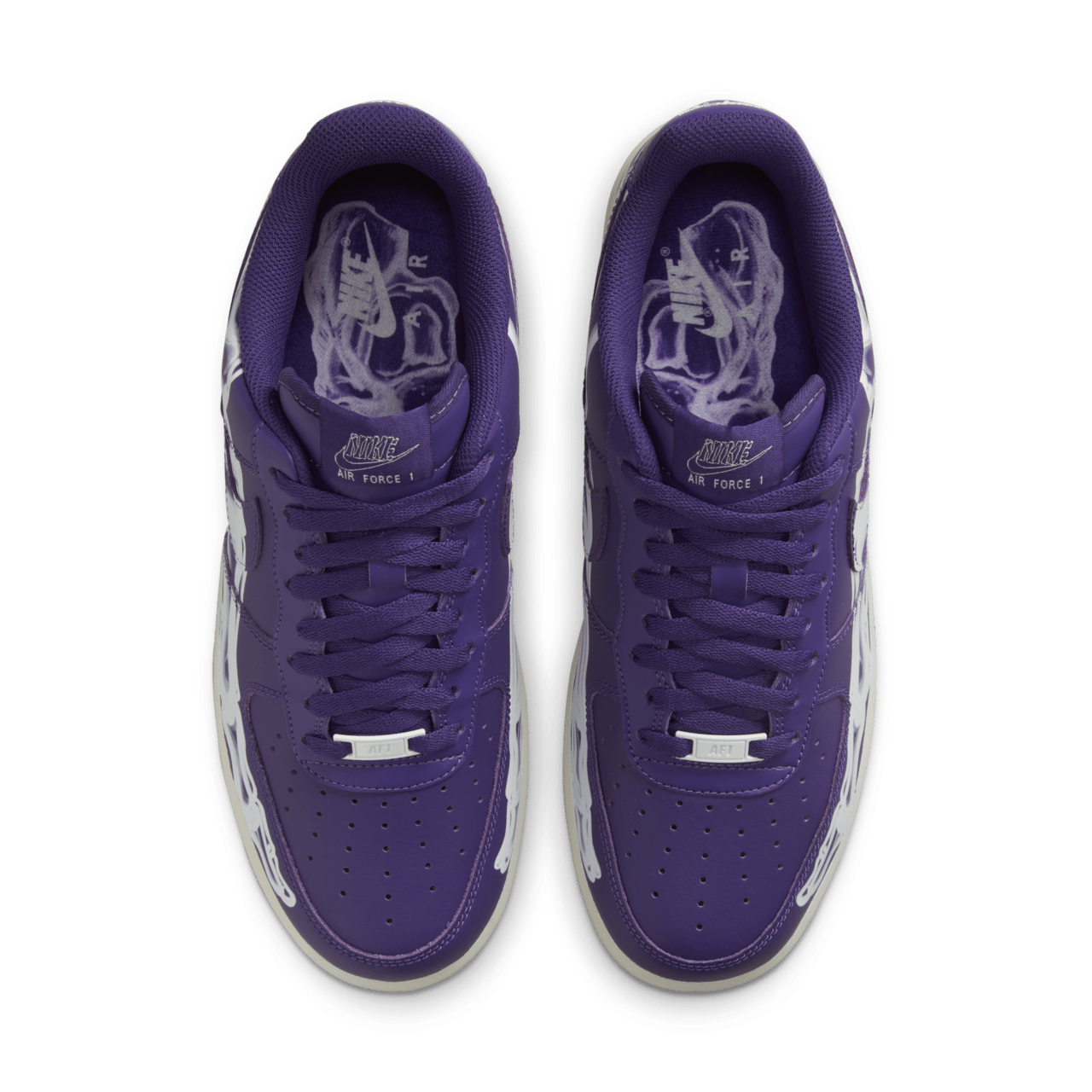 【NIKE公式】エア フォース 1 'Purple Skeleton' (CU8067-500 / AF 1 SKELETON)