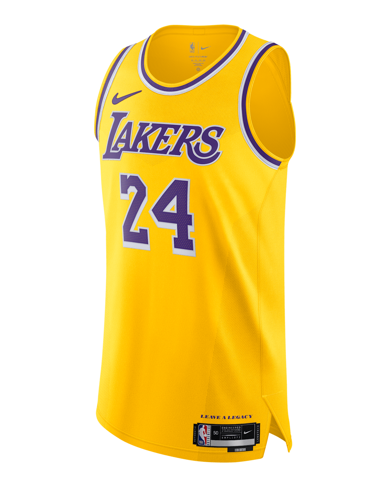 Los Angeles Lakers Icon Edition 2022/23 Nike Dri-FIT ADV NBA Authentic Trikot für Herren